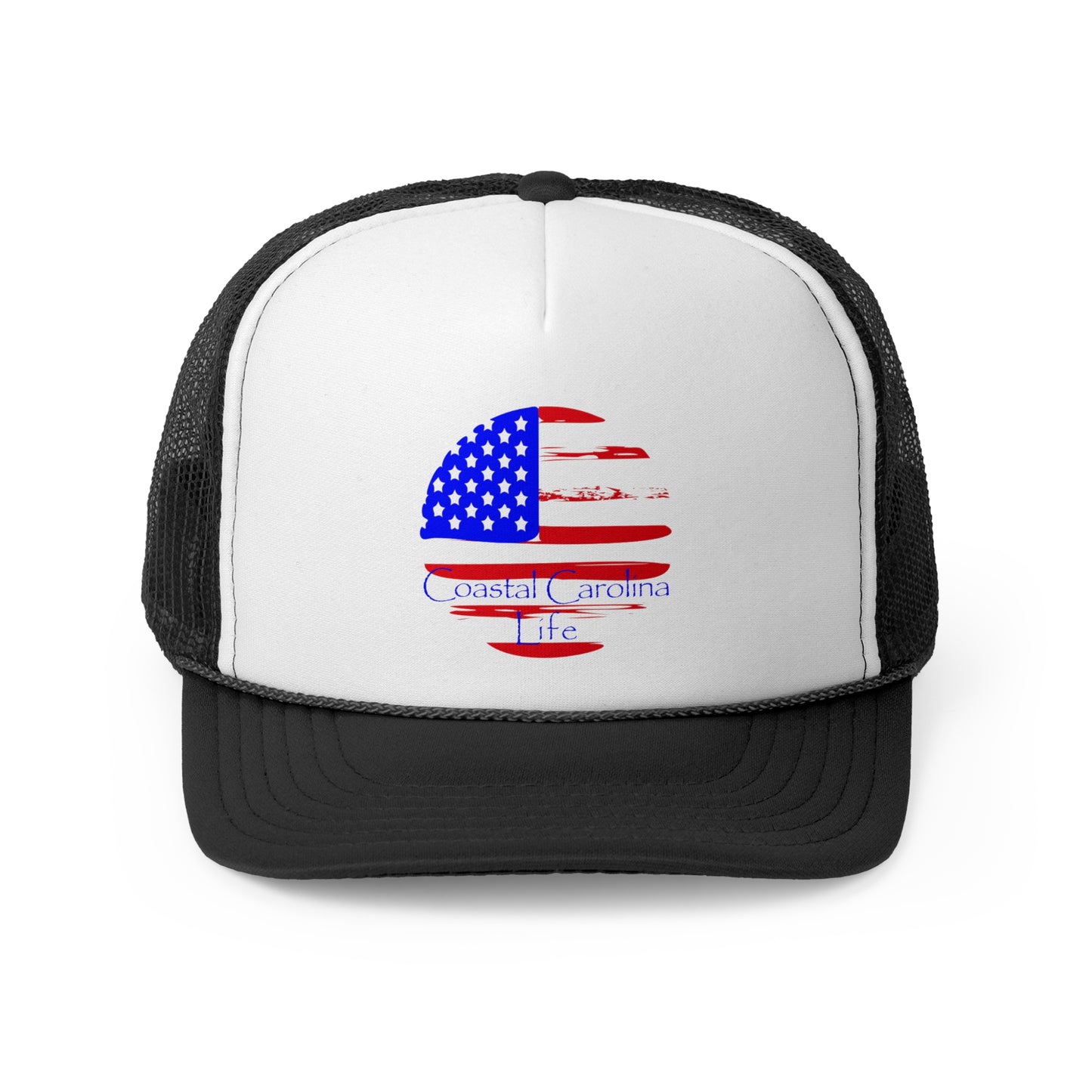 American Flag Trucker Hat
