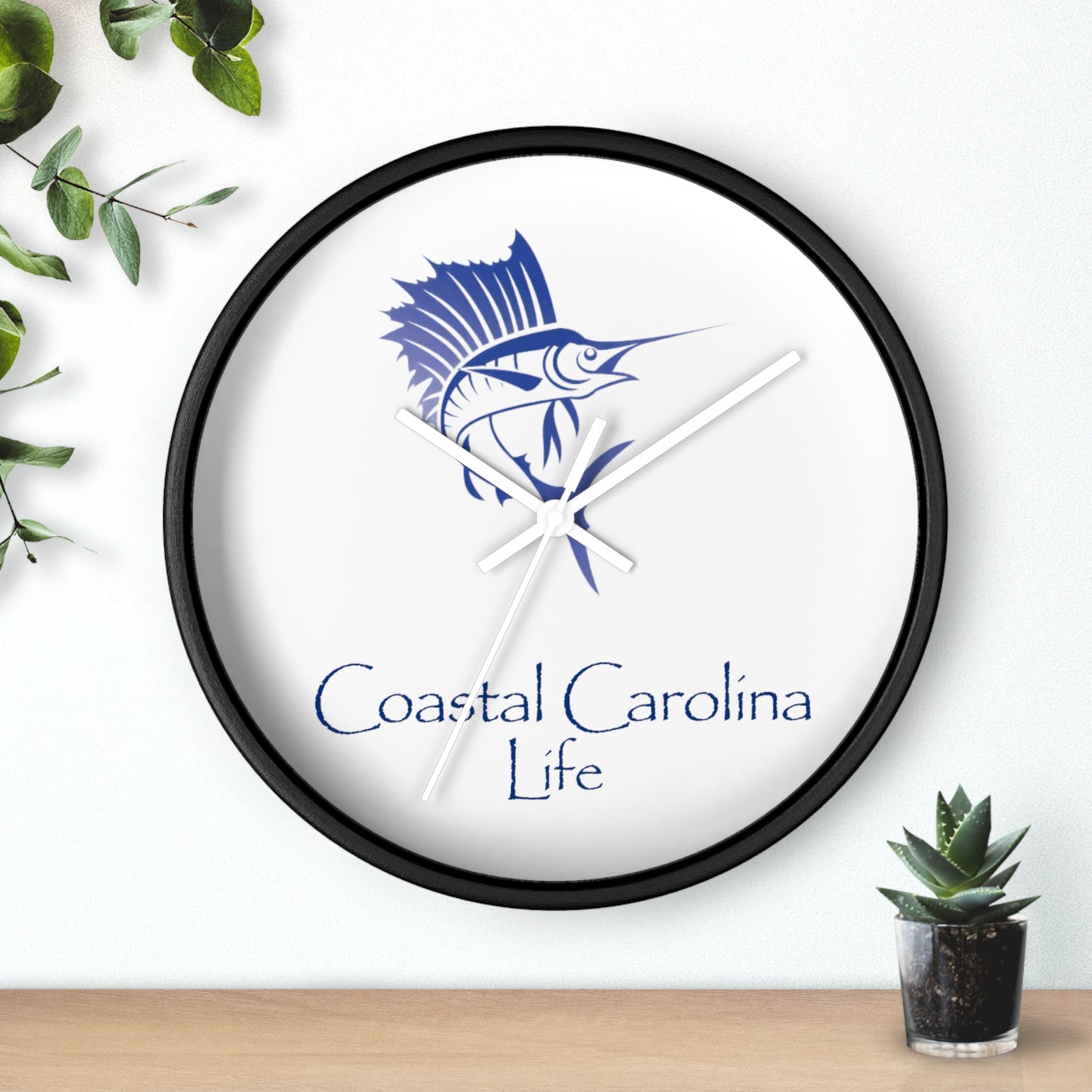 Sailfish Coastal Carolina Wall Clock