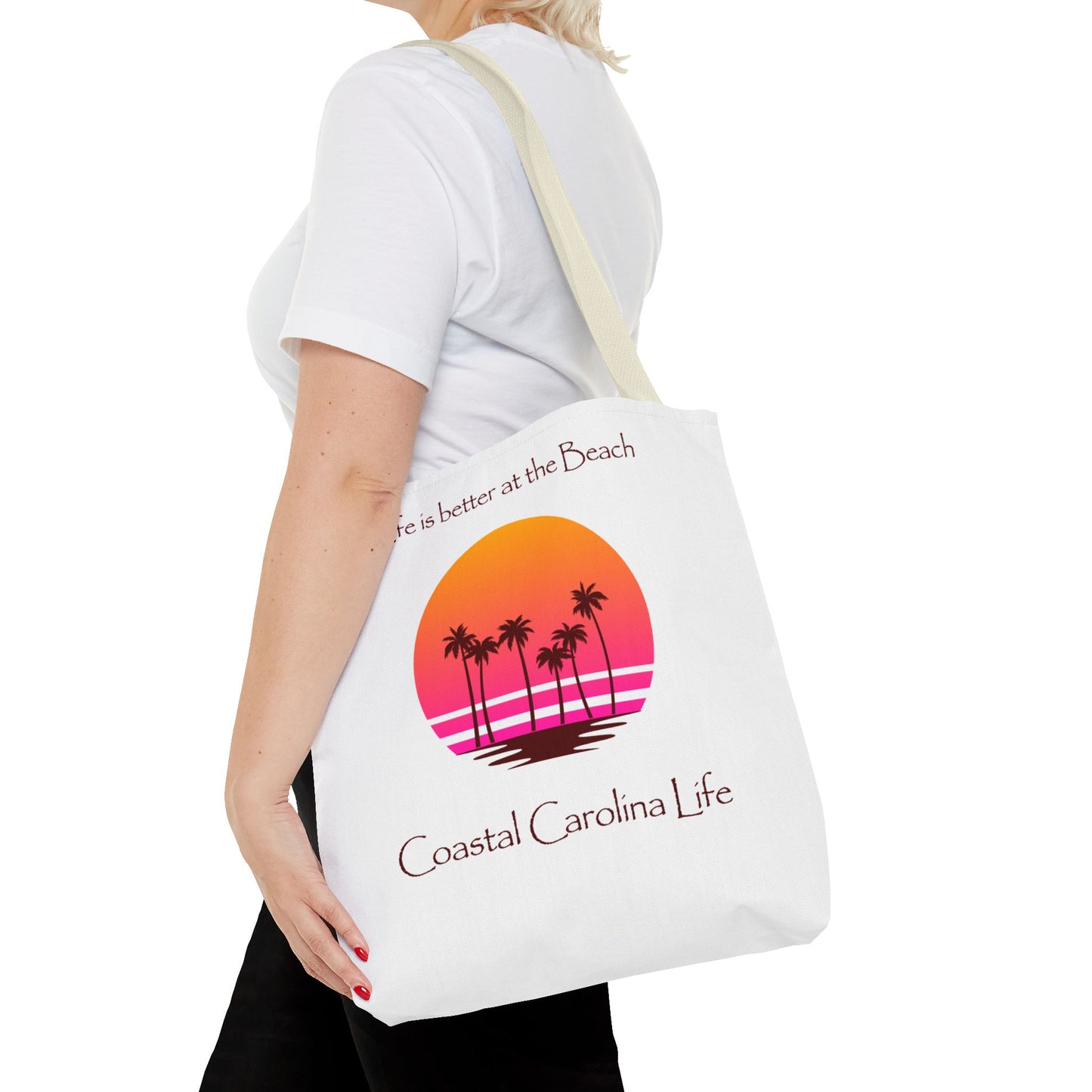 Life is better at the Beach Coastal Tote Bag