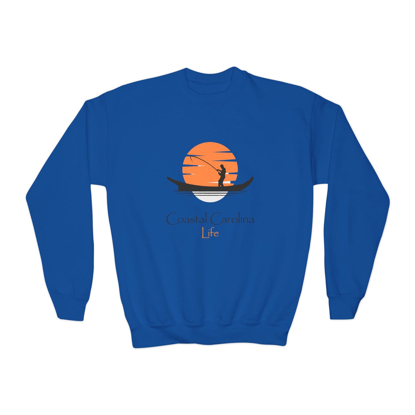 Coastal Youth Sweatshirt - Fishing Boat