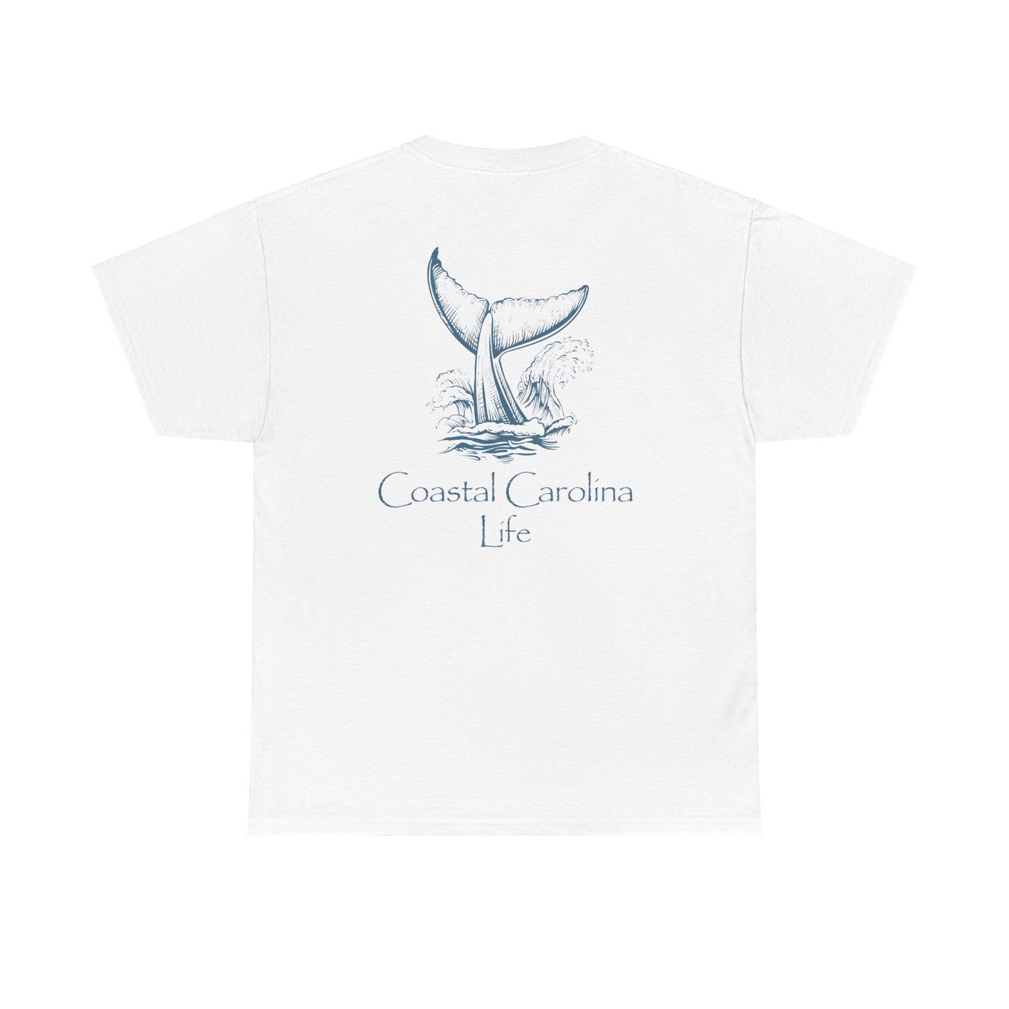 Women's Heavy Cotton T-Shirt - Whale Tail
