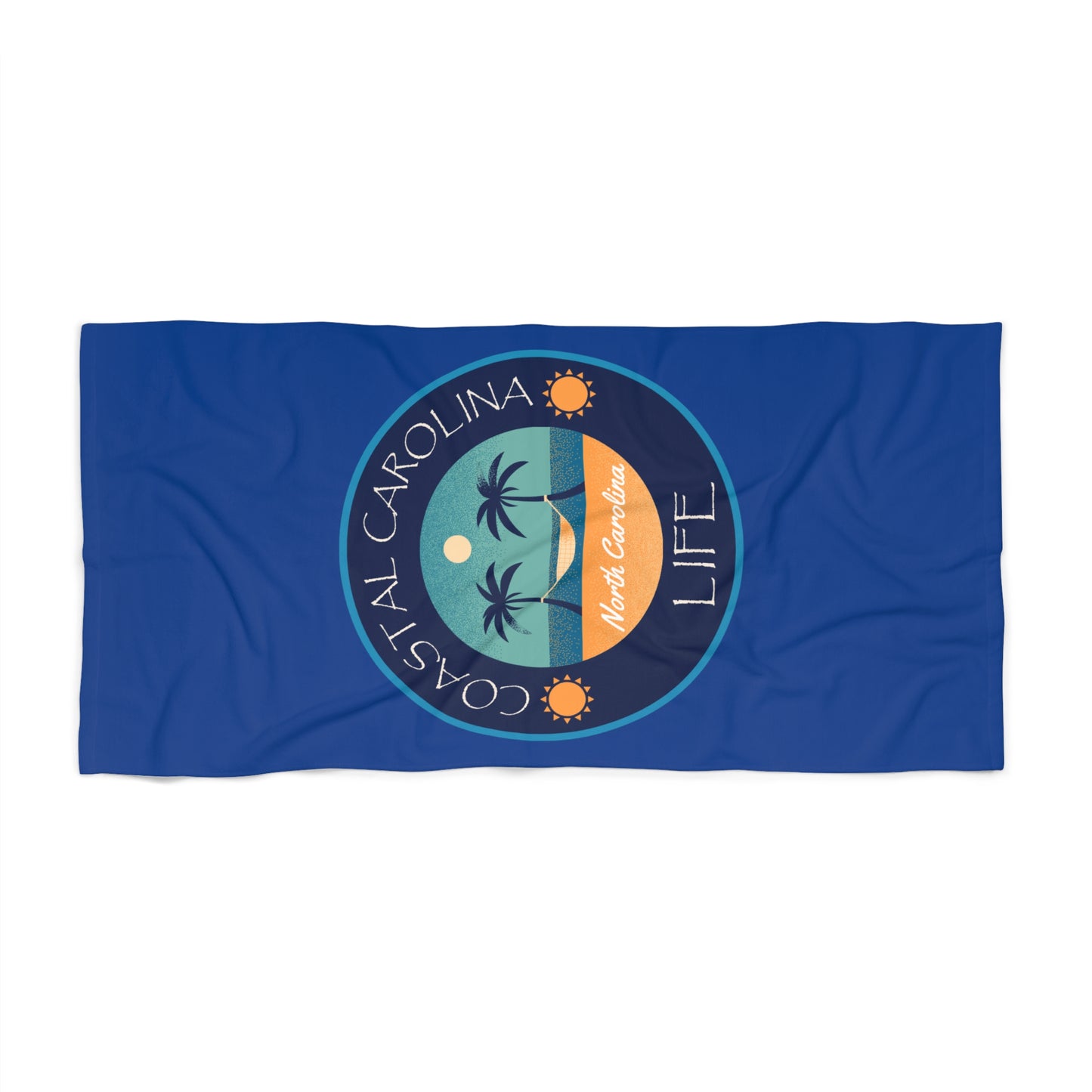 North Carolina Coastal Beach Towel