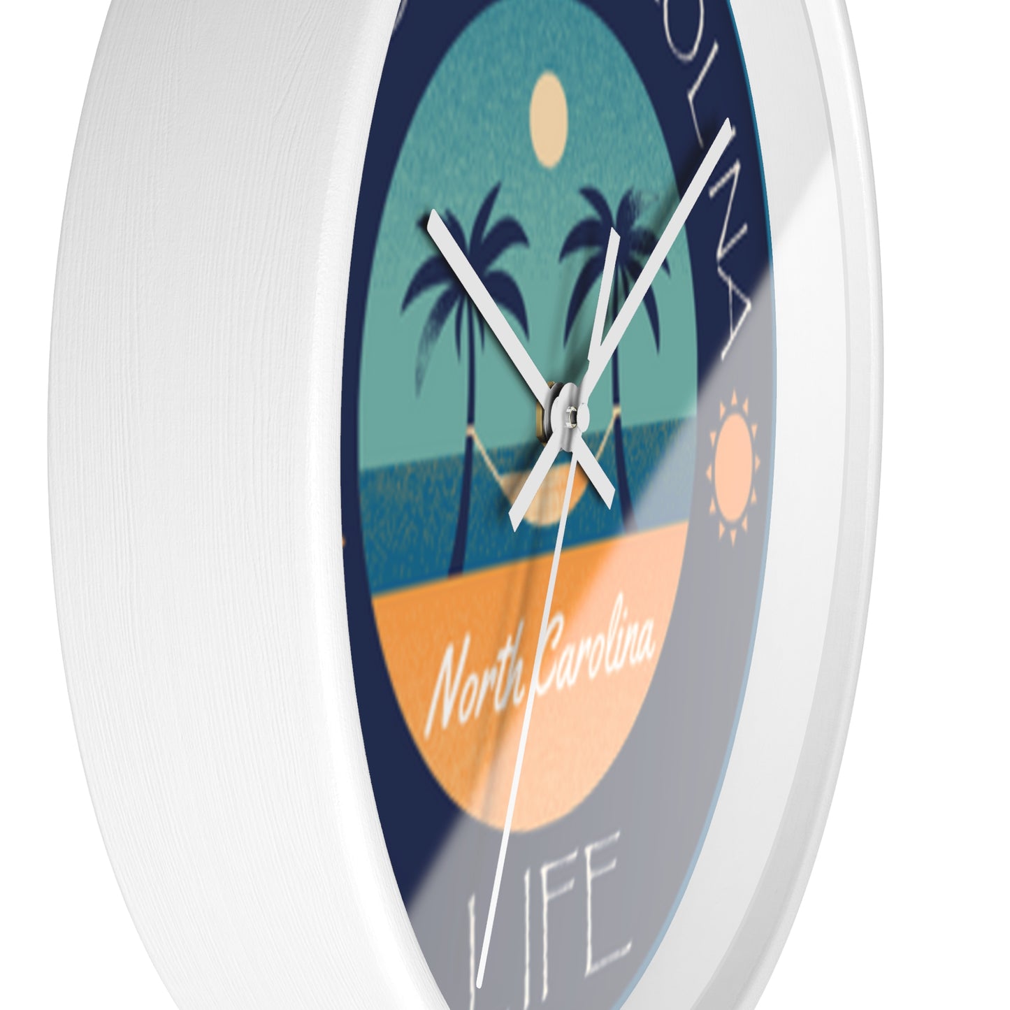 North Carolina Coastal Carolina Wall Clock