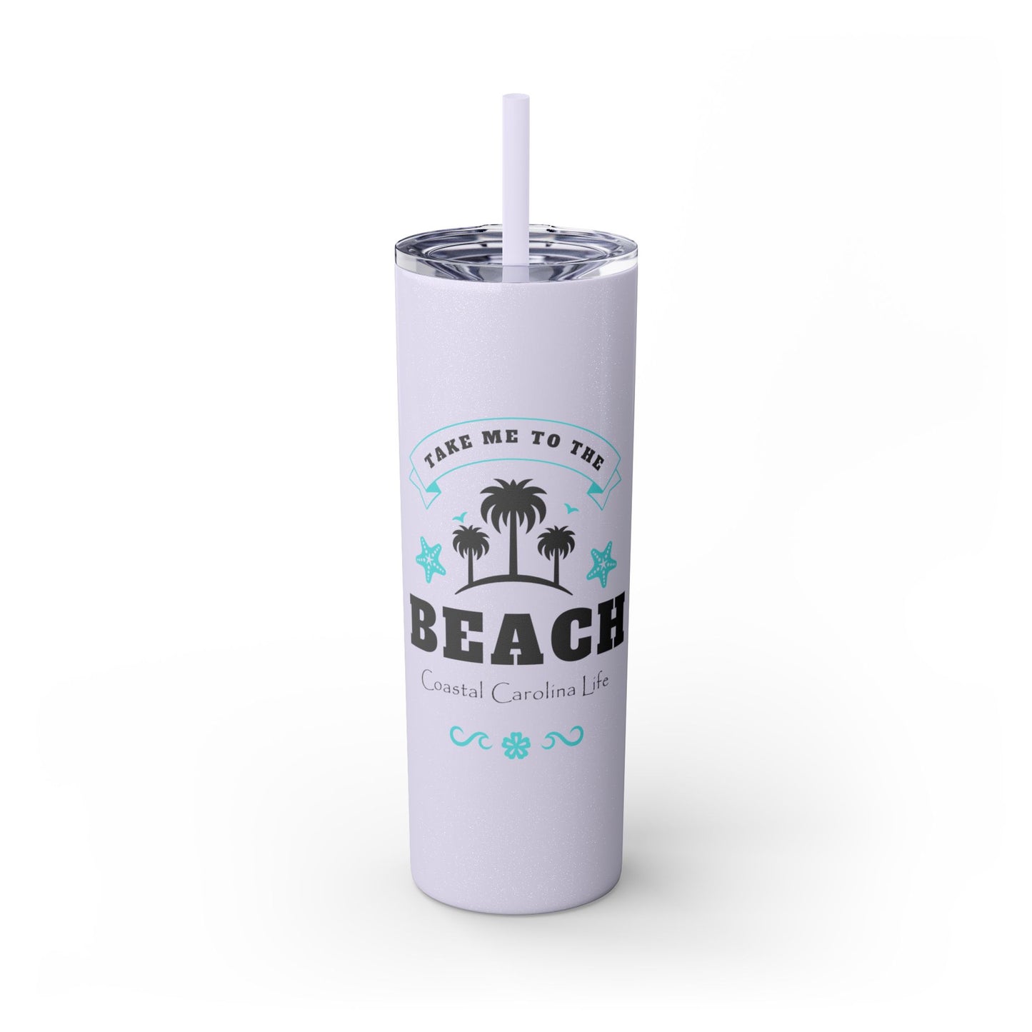 Take Me to the Beach Skinny Tumbler