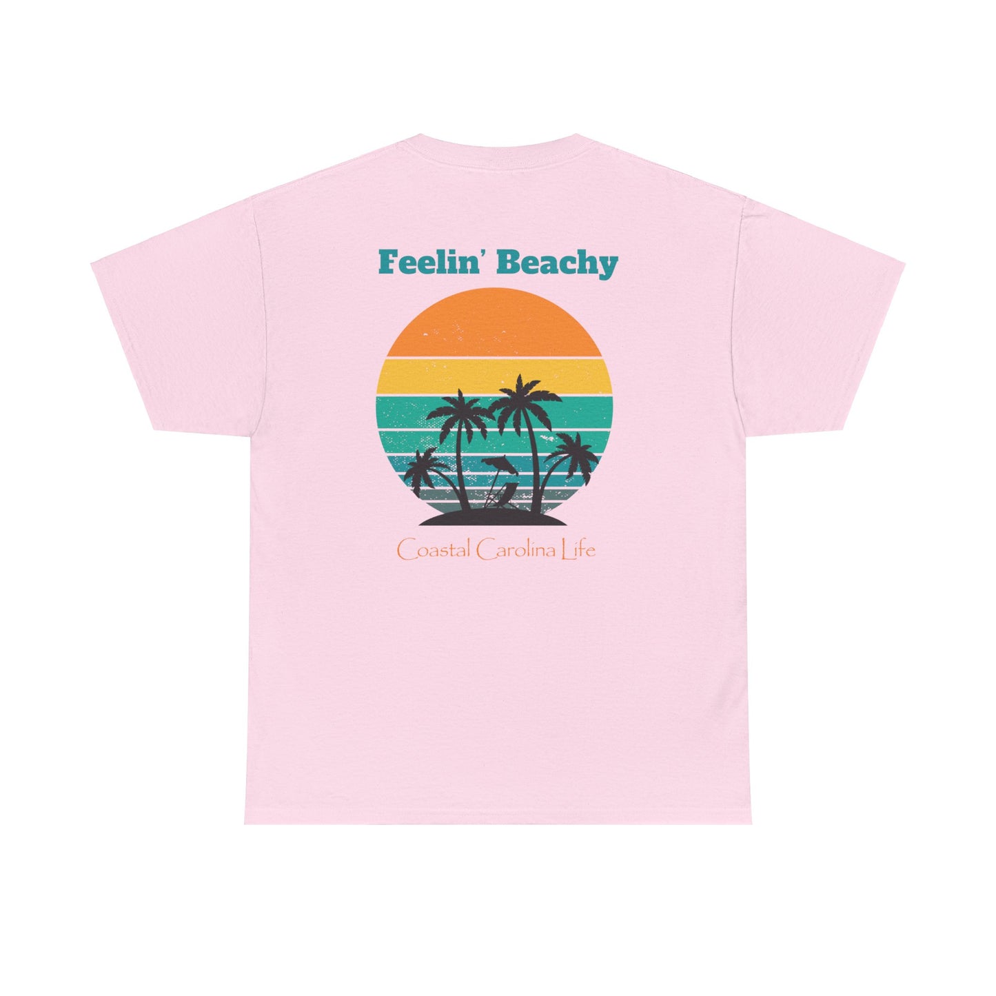 Women's Heavy Cotton T-Shirt - Feelin' Beachy