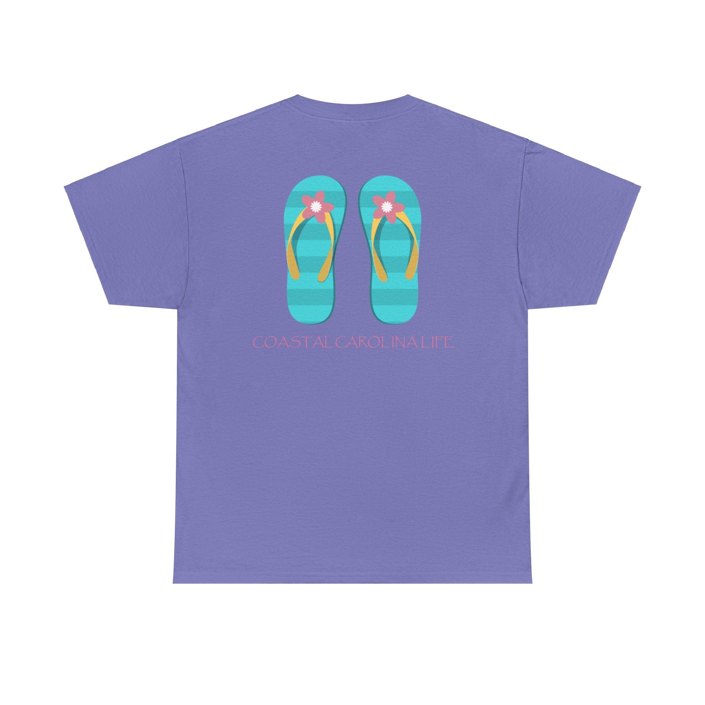Women's Heavy Cotton T-Shirt - Flip Flops