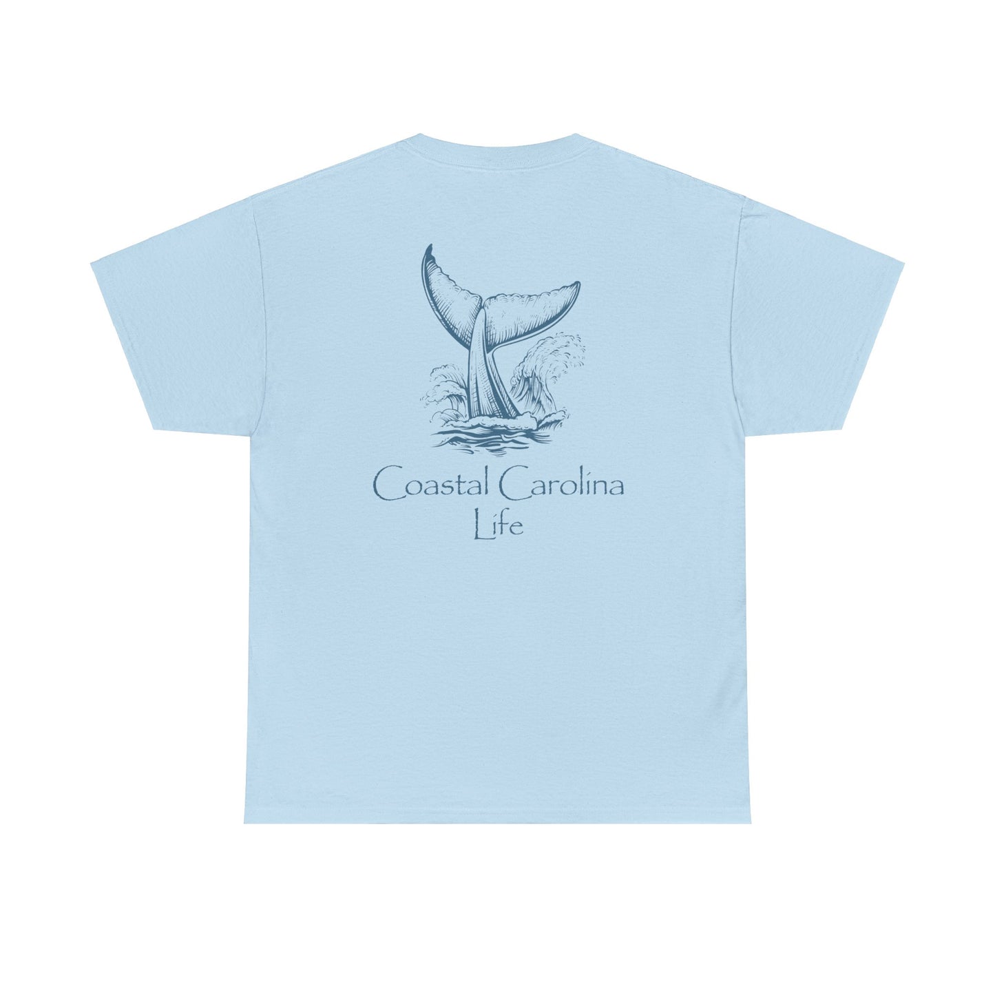 Women's Heavy Cotton T-Shirt - Whale Tail