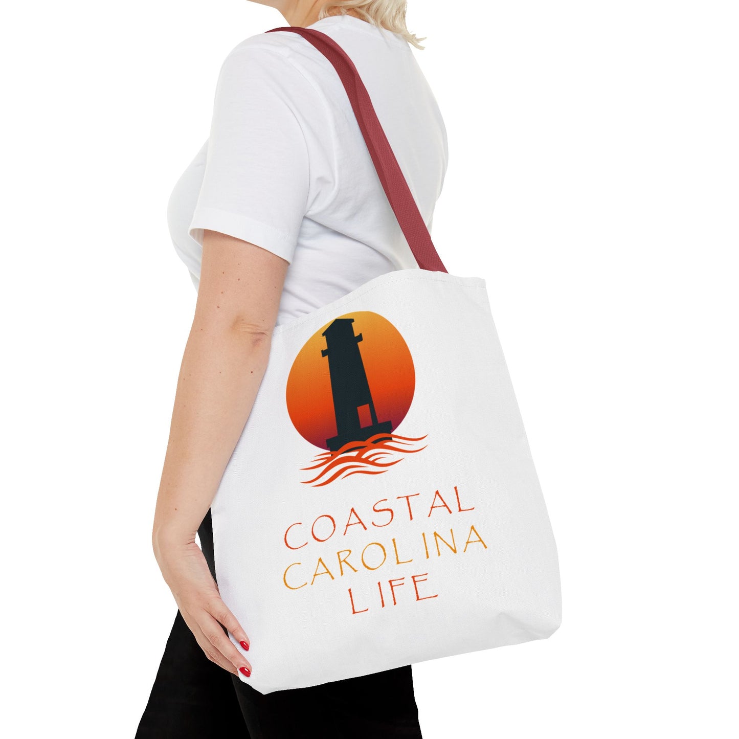 Lighthouse Coastal Tote Bag