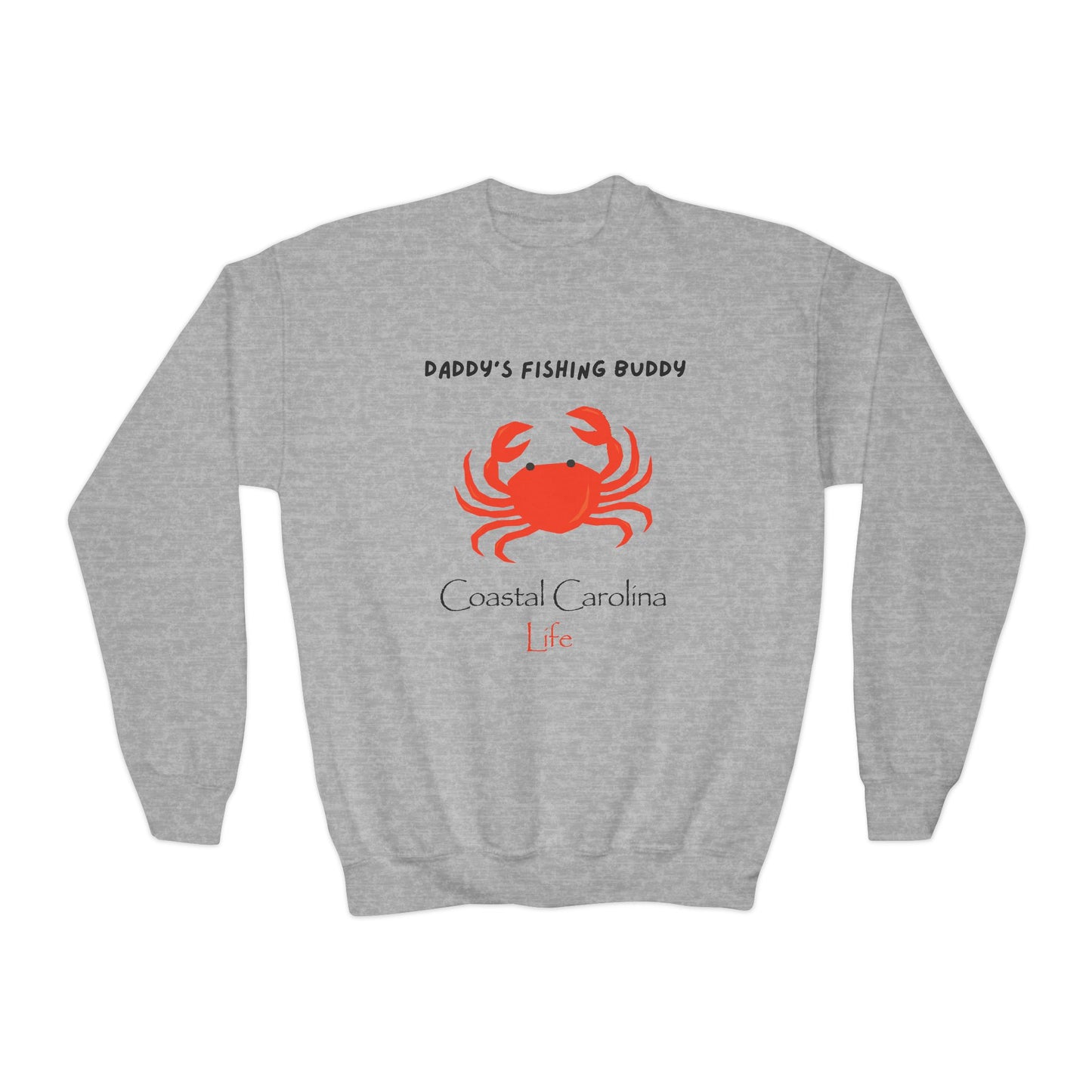 Coastal Youth Sweatshirt - Crab