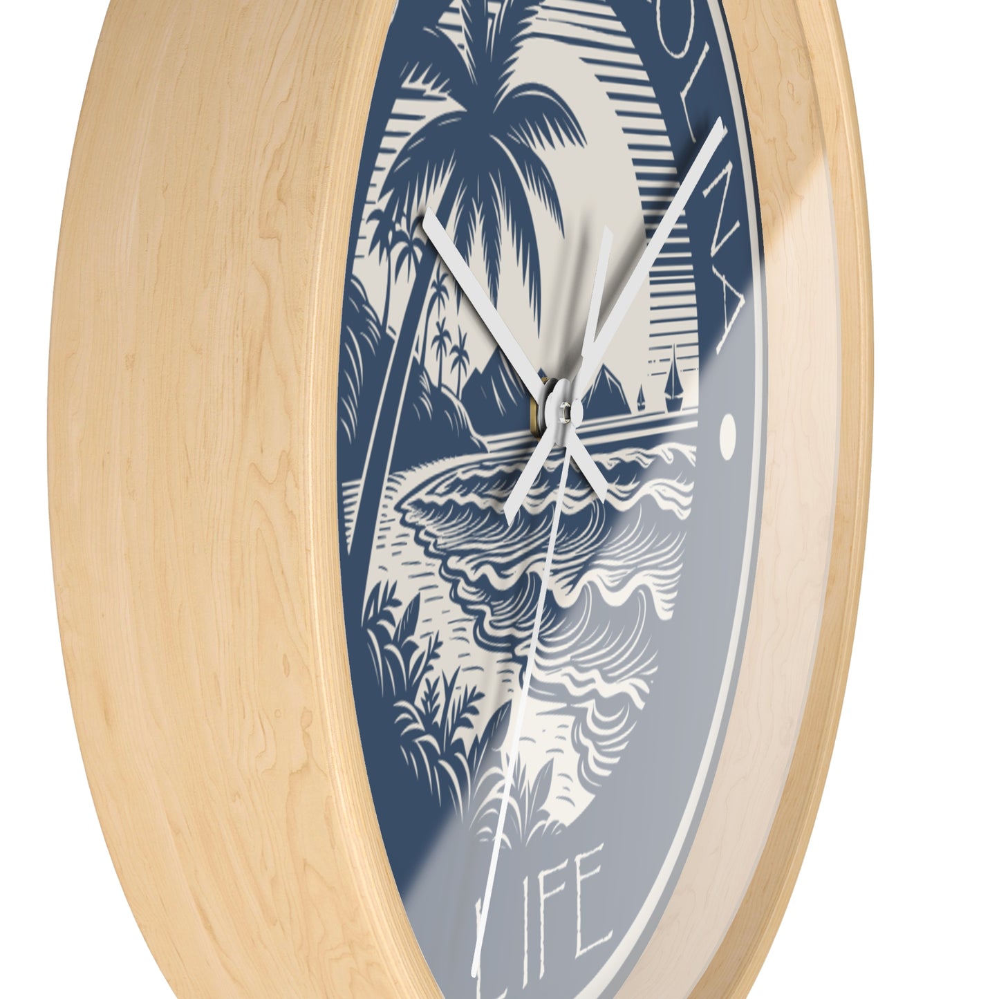 Beach Coastal Carolina Wall Clock