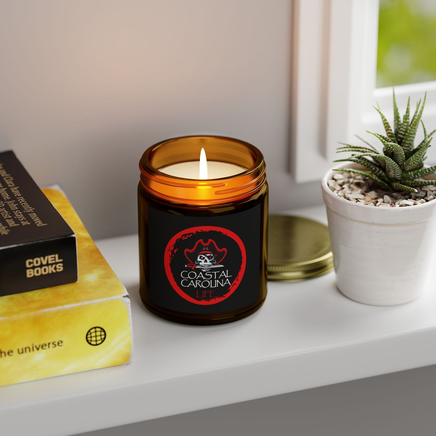 Coconut Apricot Wax Scented Candles - Pirate