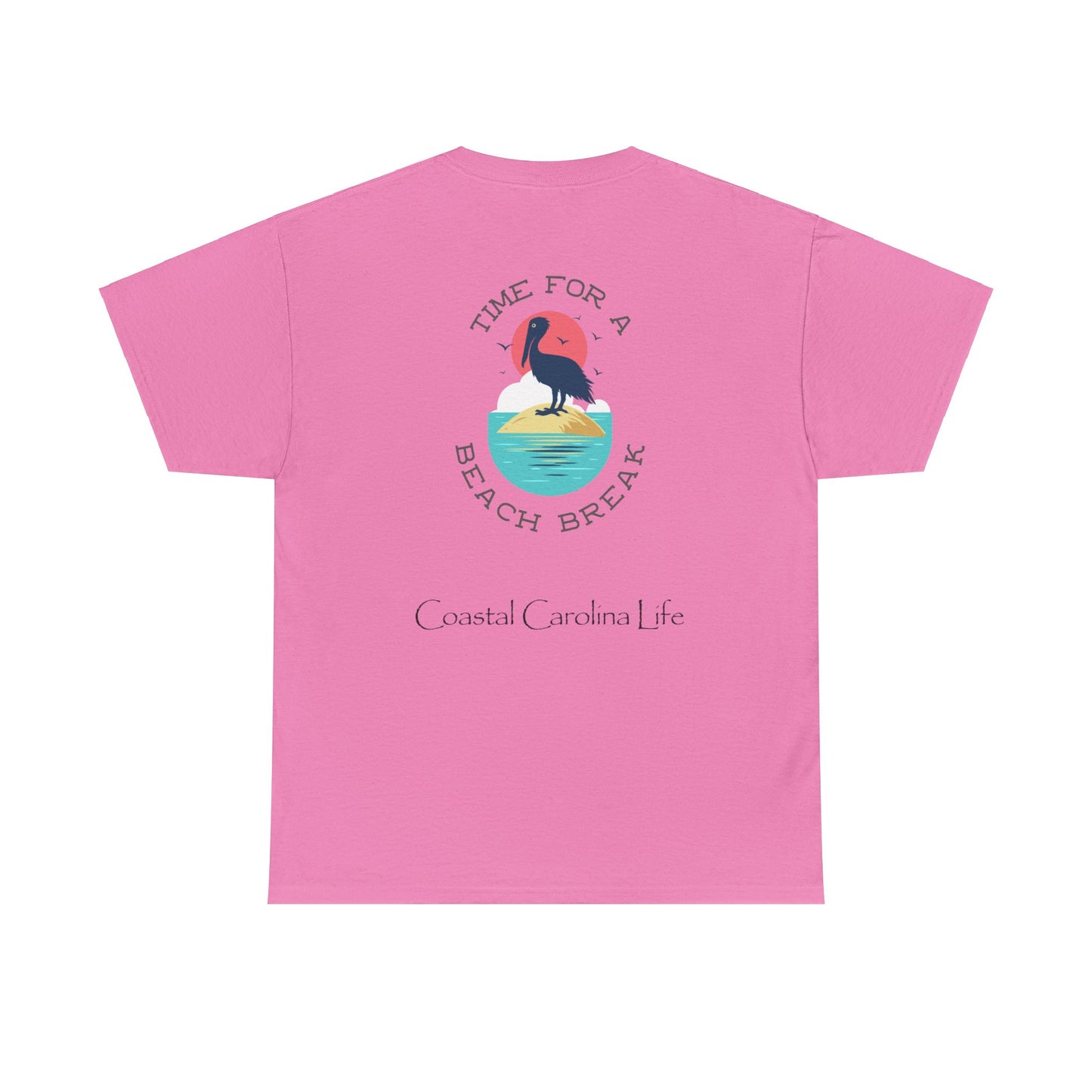 Women's Heavy Cotton T-Shirt - Time for a Beach Break
