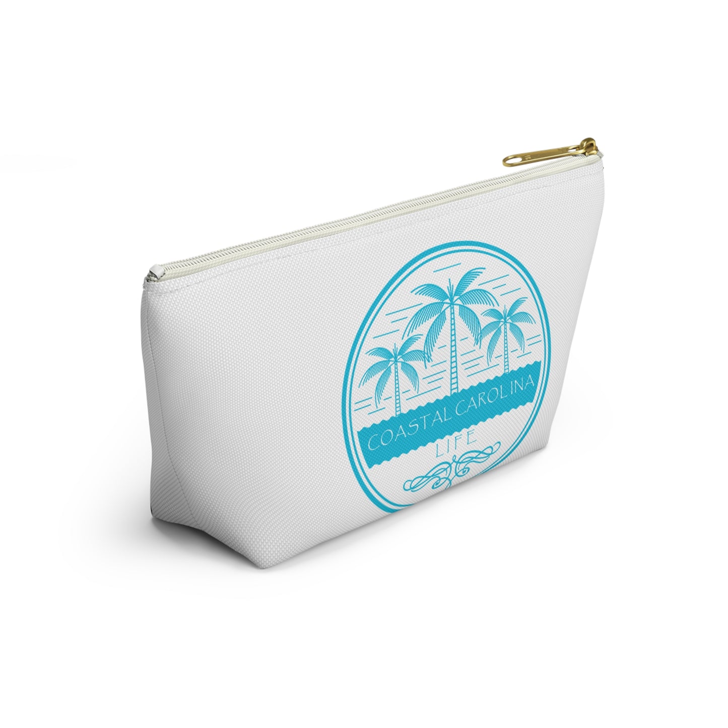 Palm Trees and Water Travel Accessory Pouch