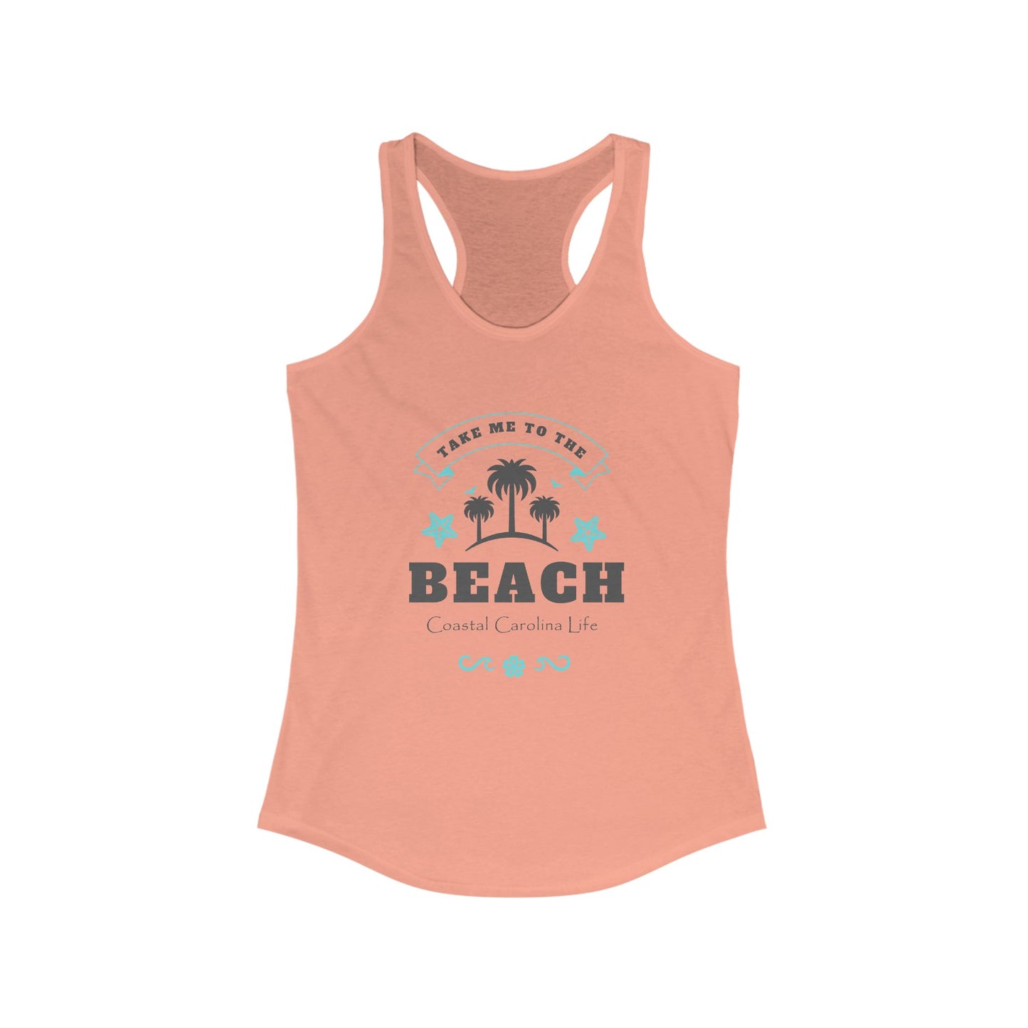 Women's Coastal Tank Top - Take Me to the Beach