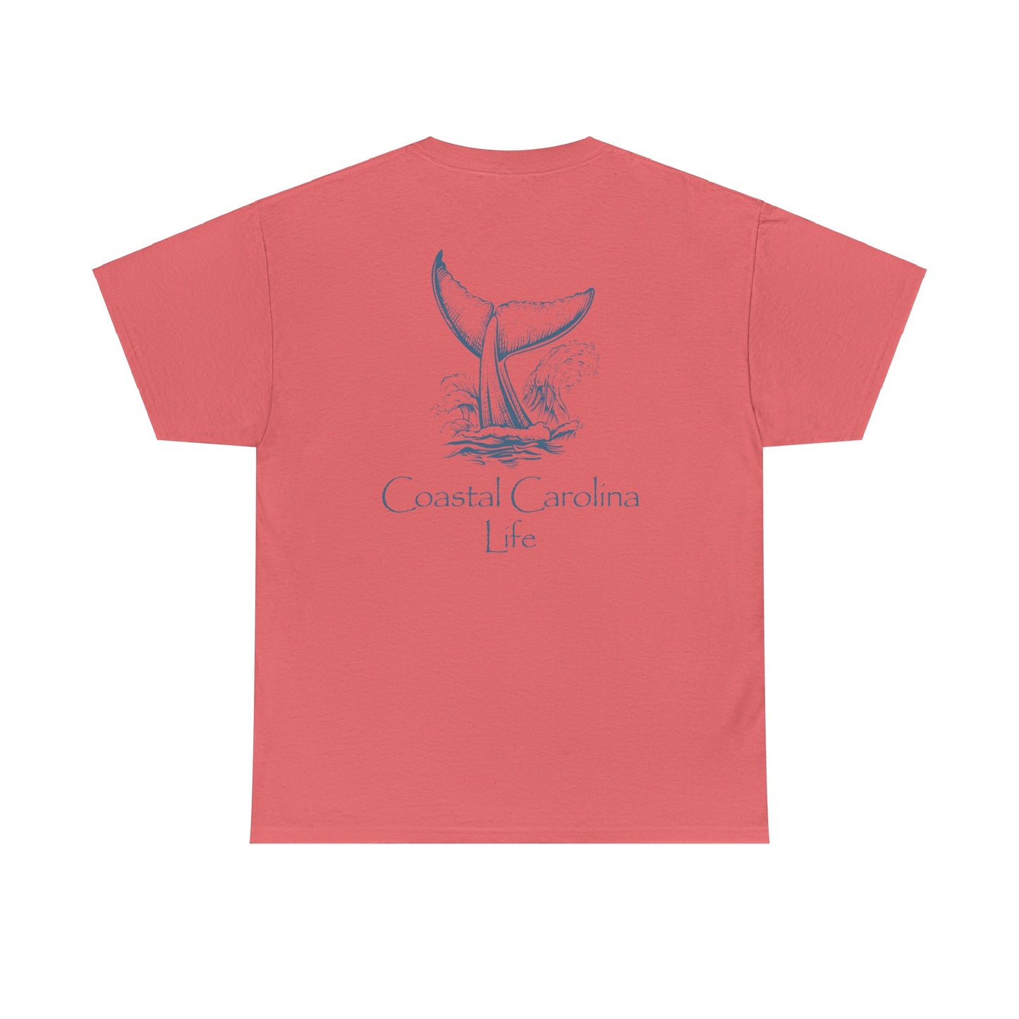 Women's Heavy Cotton T-Shirt - Whale Tail