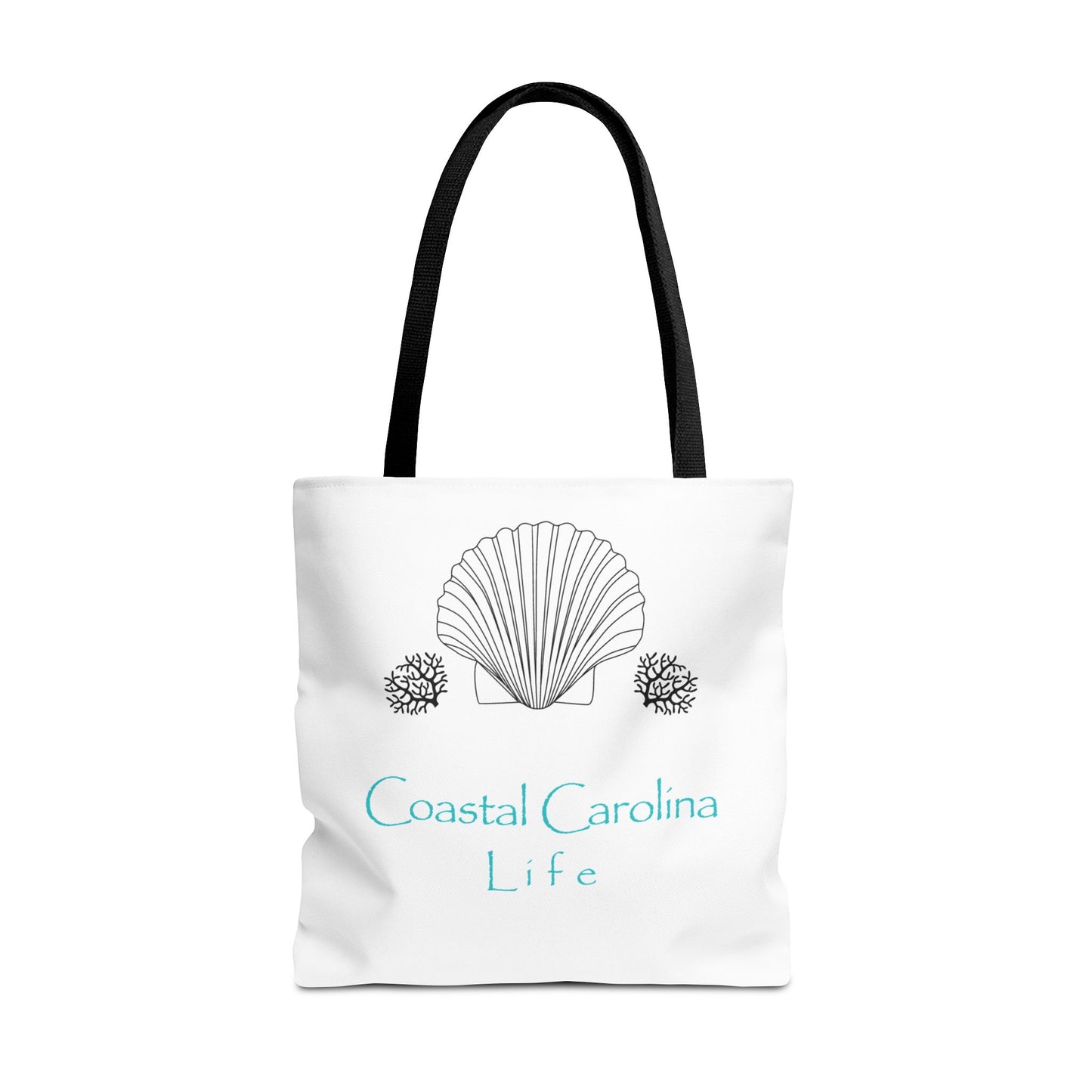Clam Shell and Coral Coastal Tote Bag