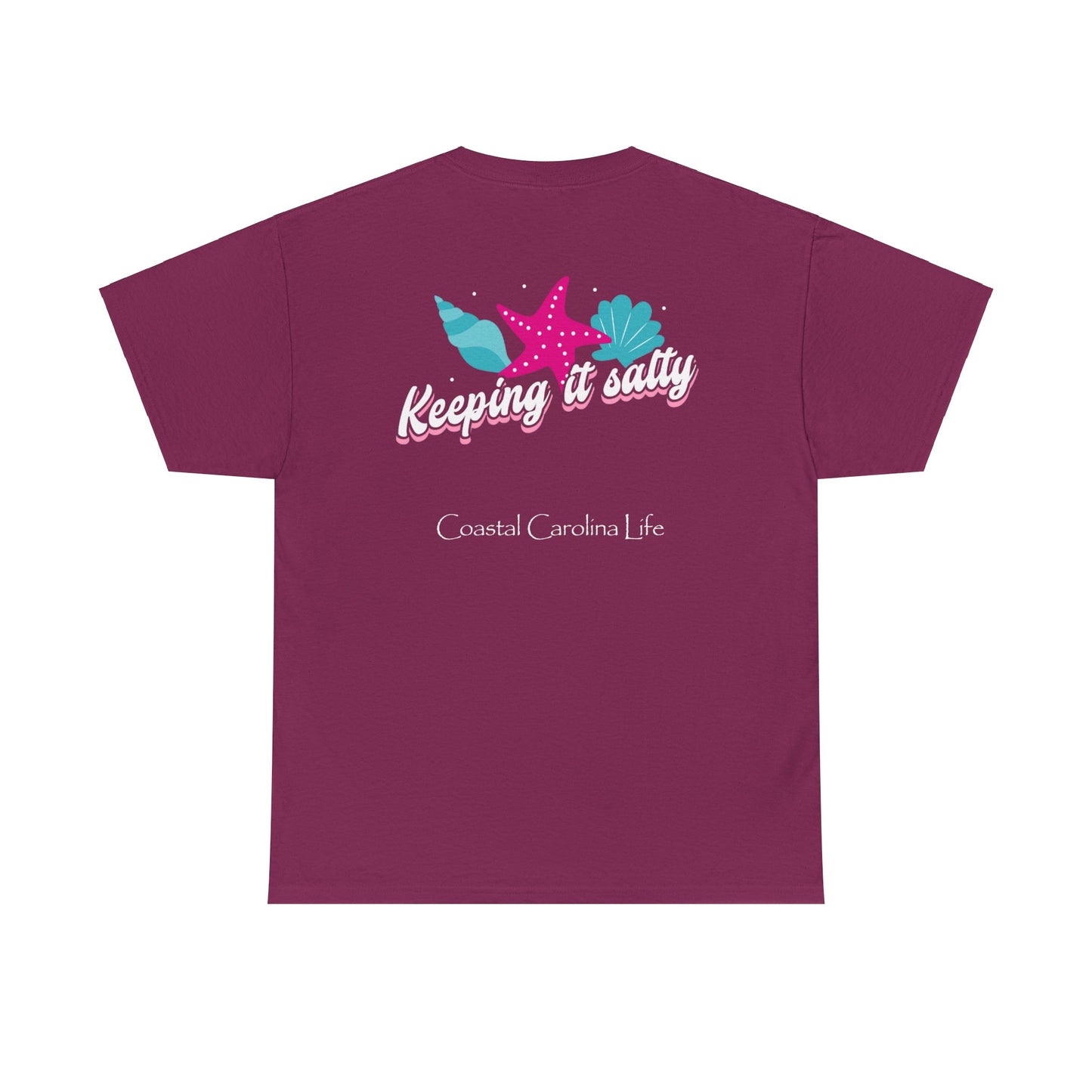 Women's Heavy Cotton T-Shirt - Keeping it Salty