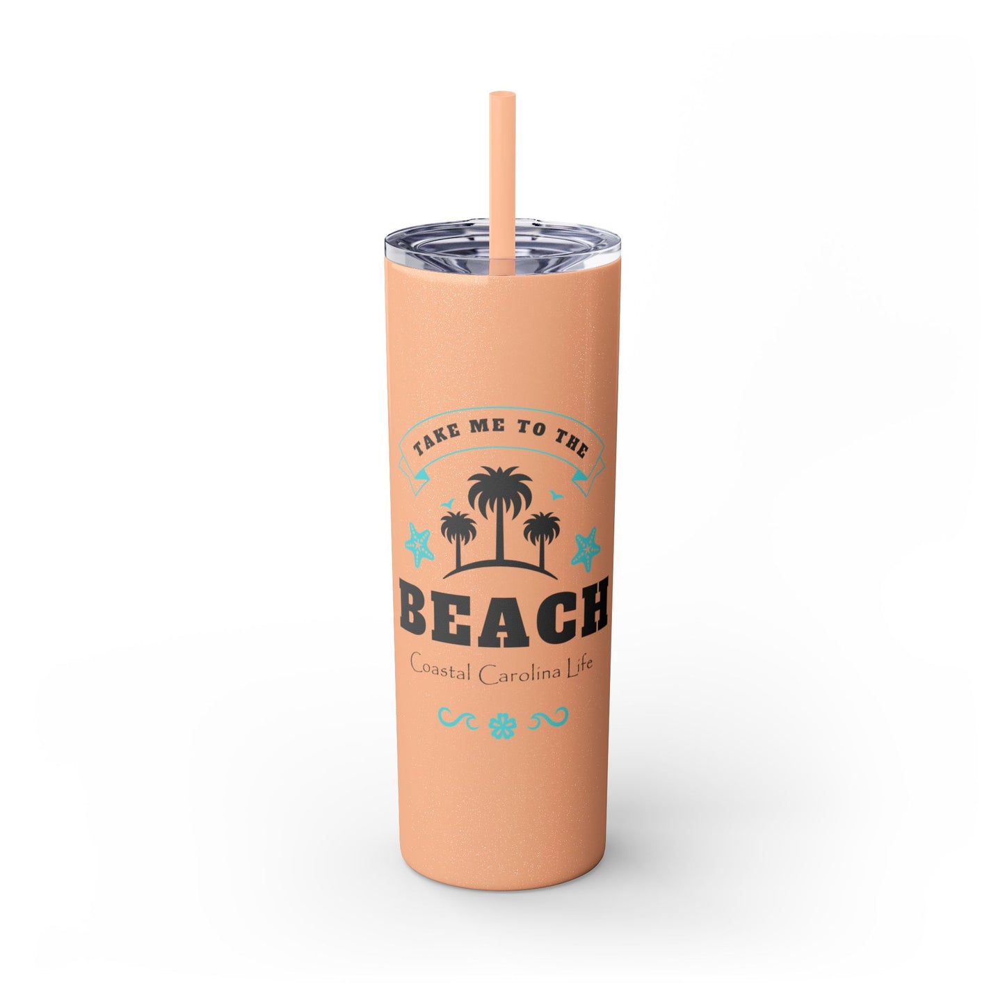 Take Me to the Beach Skinny Tumbler