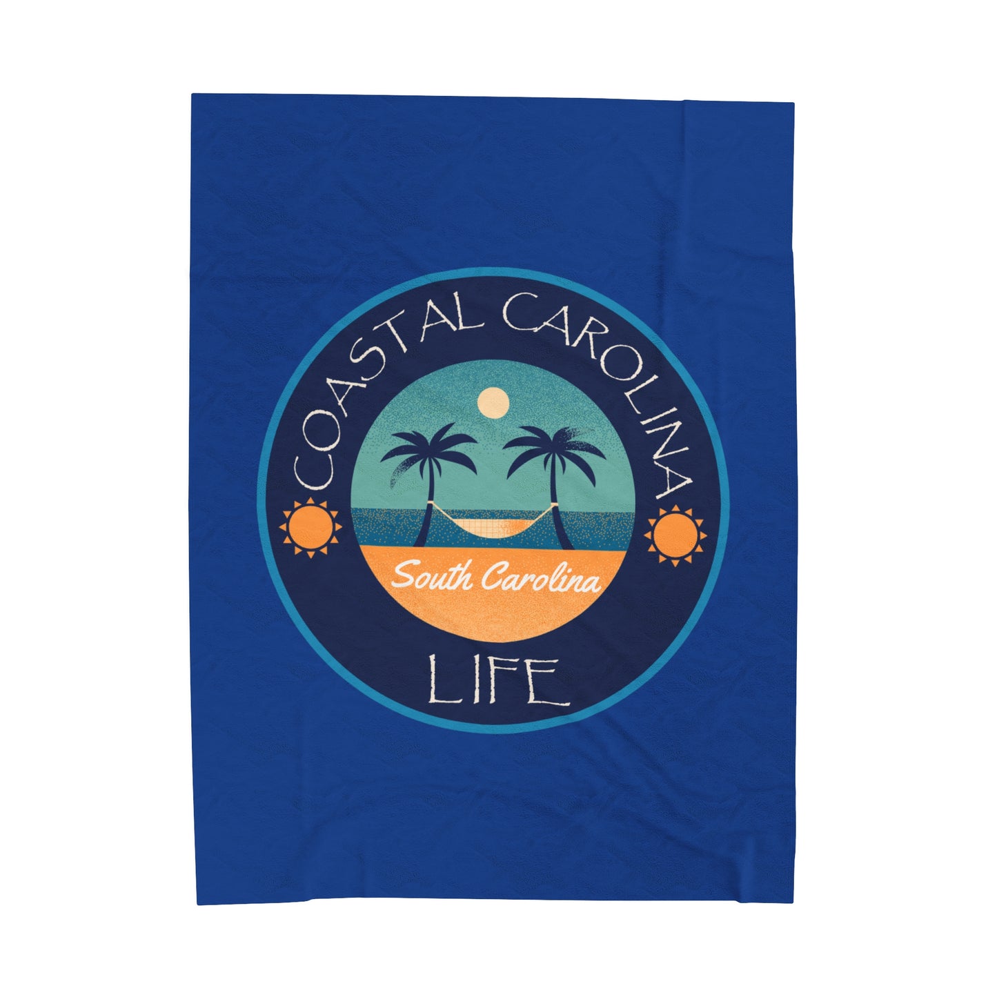 South Carolina Velveteen Plush Blanket