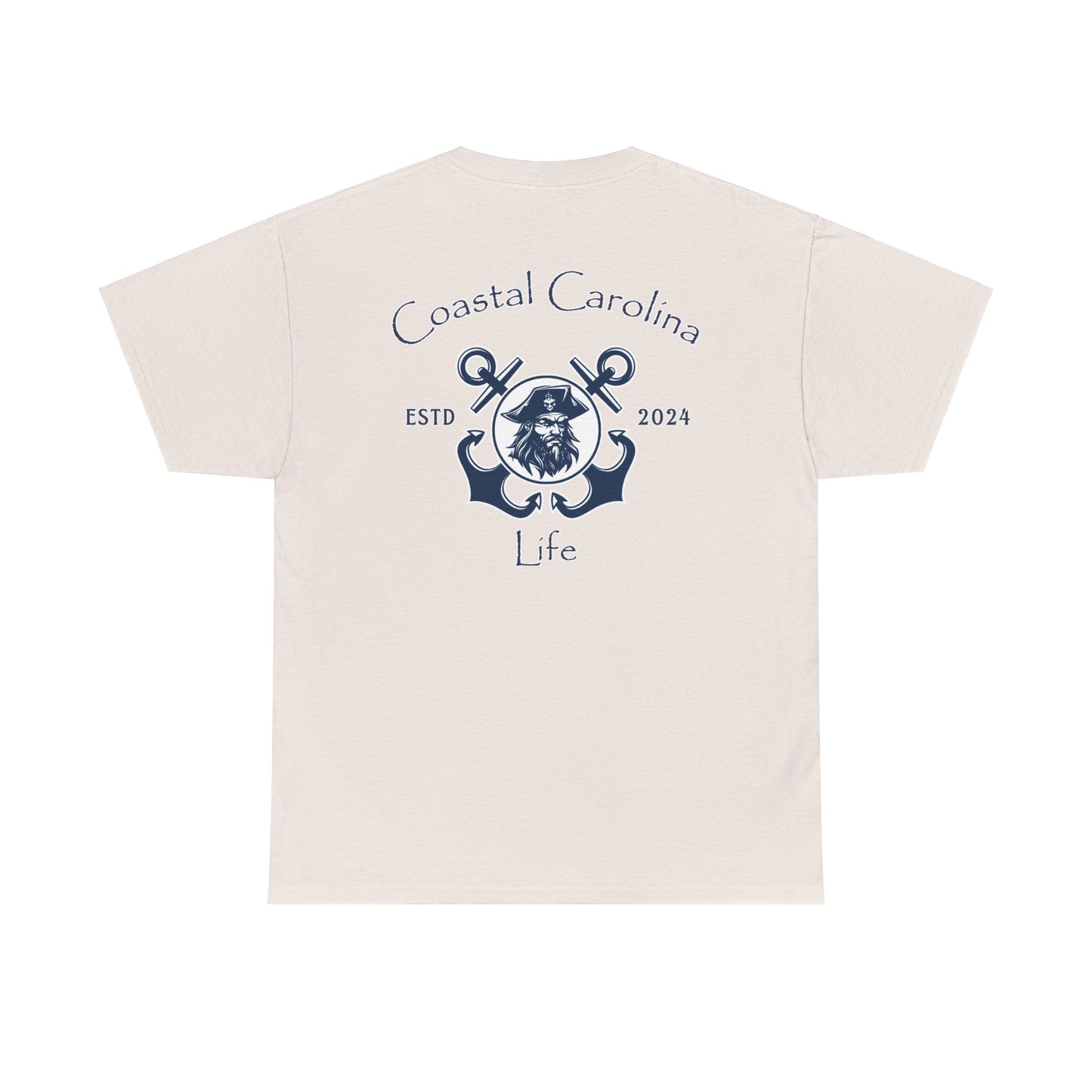 Men's Heavy Cotton T-Shirt - Blackbeard