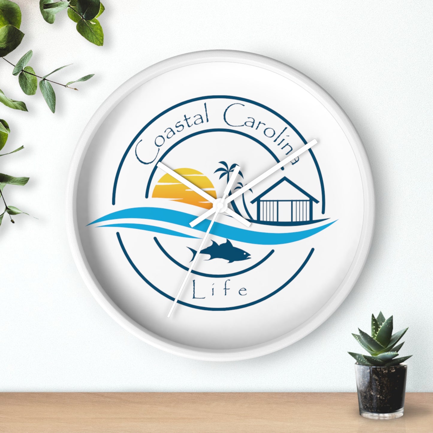 Coastal Carolina Lifestyle Coastal Carolina Wall Clock