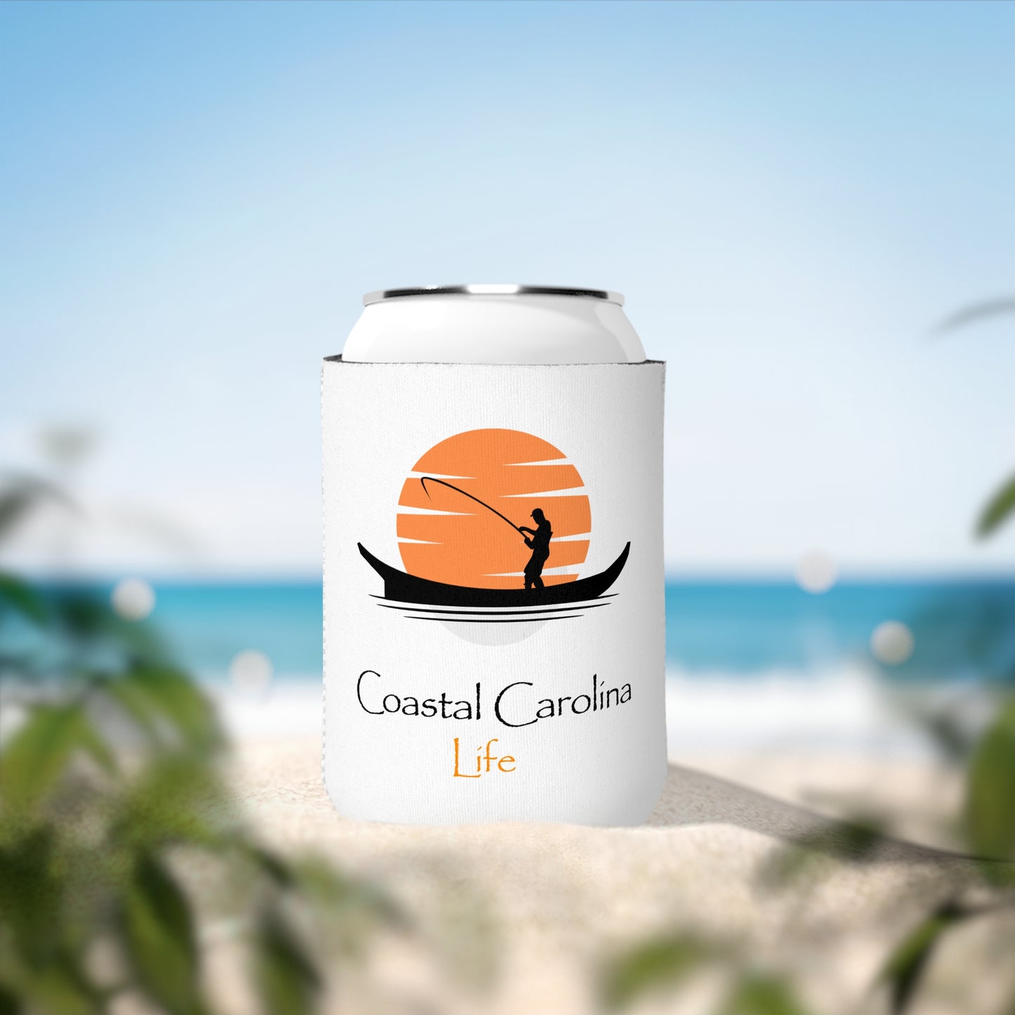 Fishing Boat Coastal Koozie