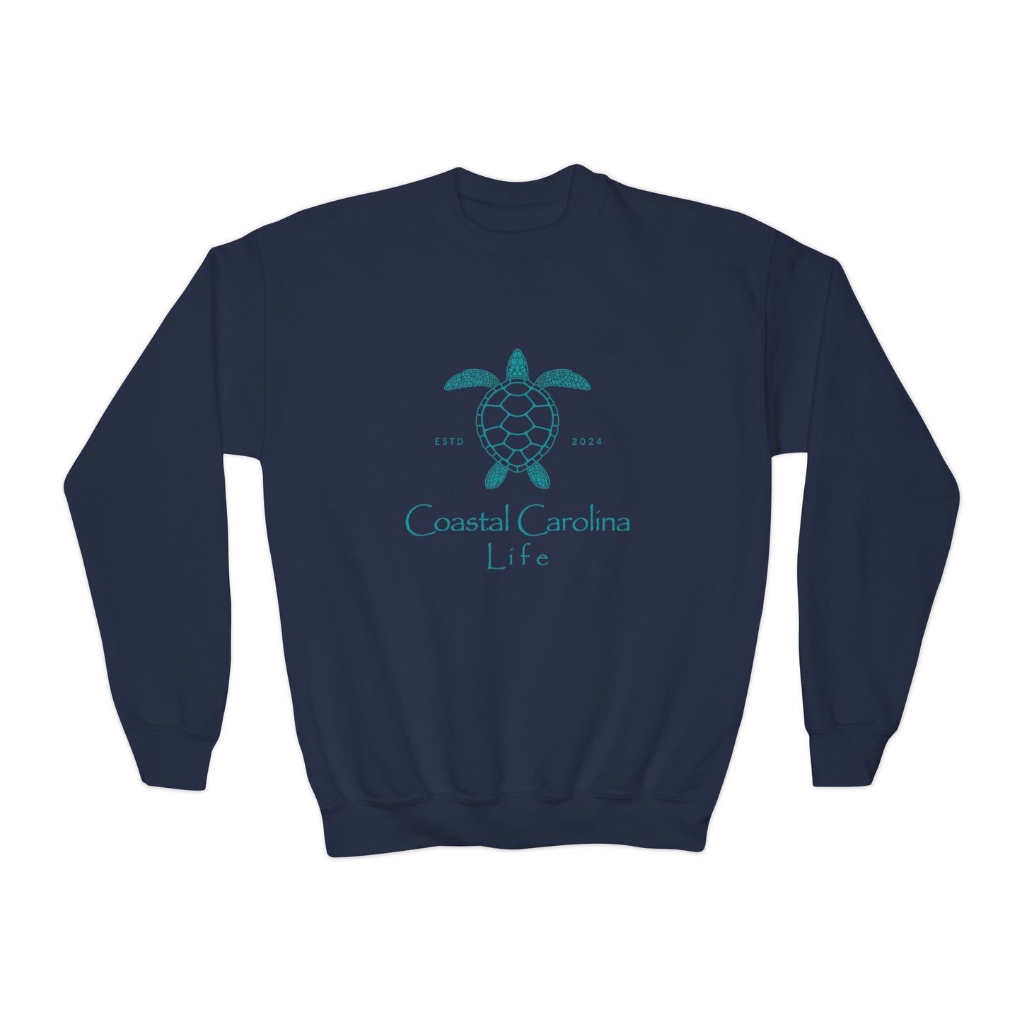 Youth Crewneck Sweatshirt - Sea Turtle
