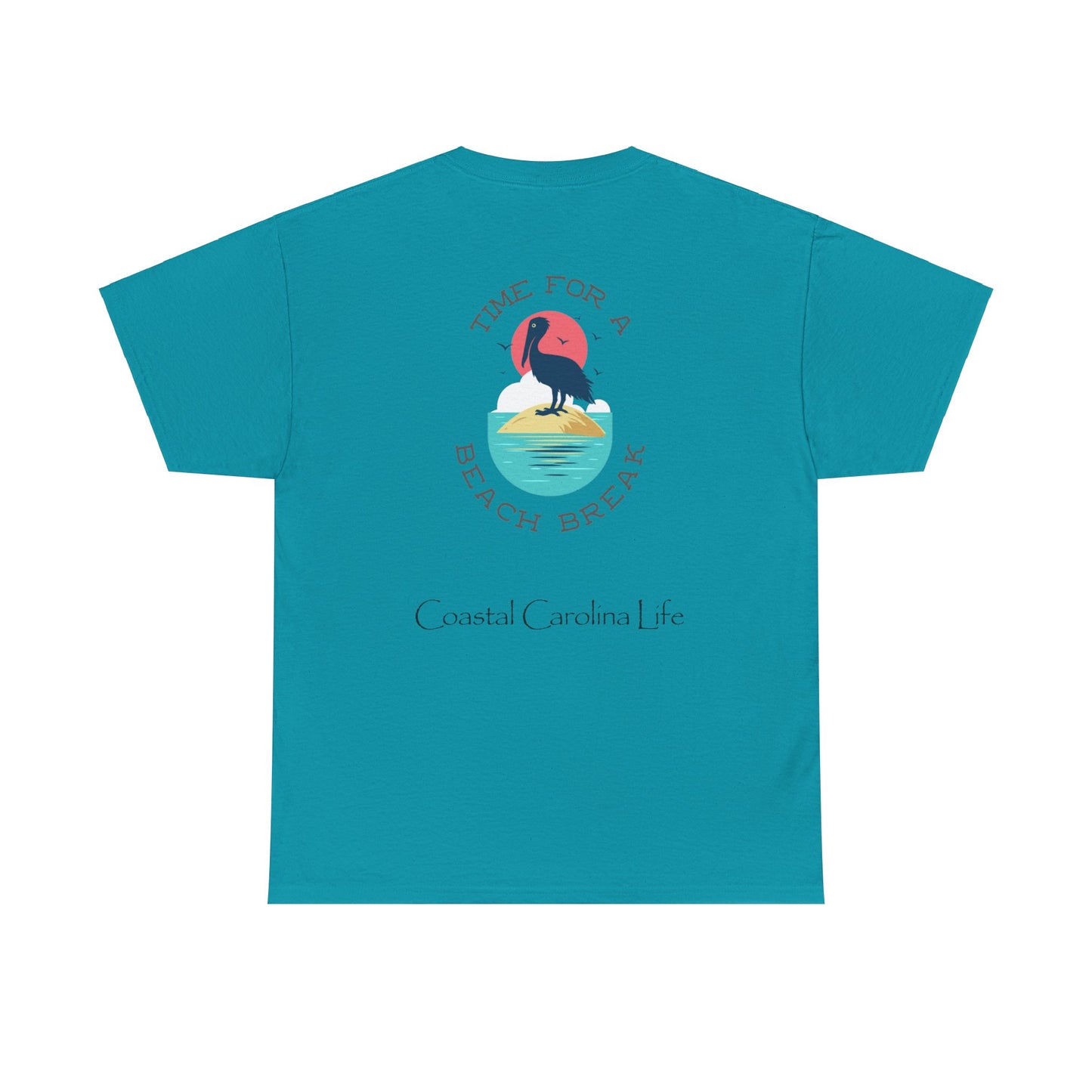 Women's Heavy Cotton T-Shirt - Time for a Beach Break