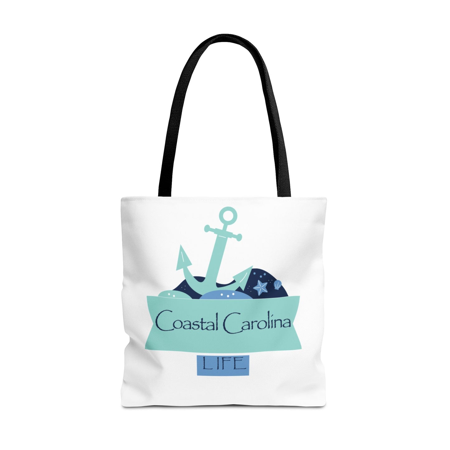 Anchor Coastal Tote Bag