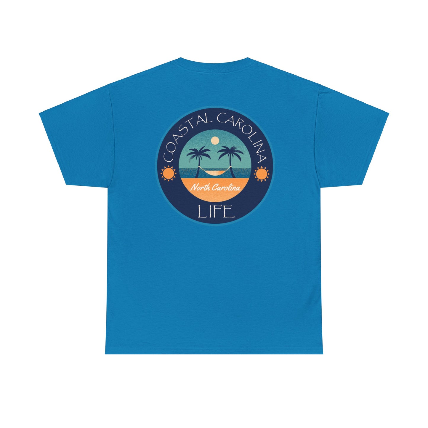 Men's Heavy Cotton T-Shirt - North Carolina