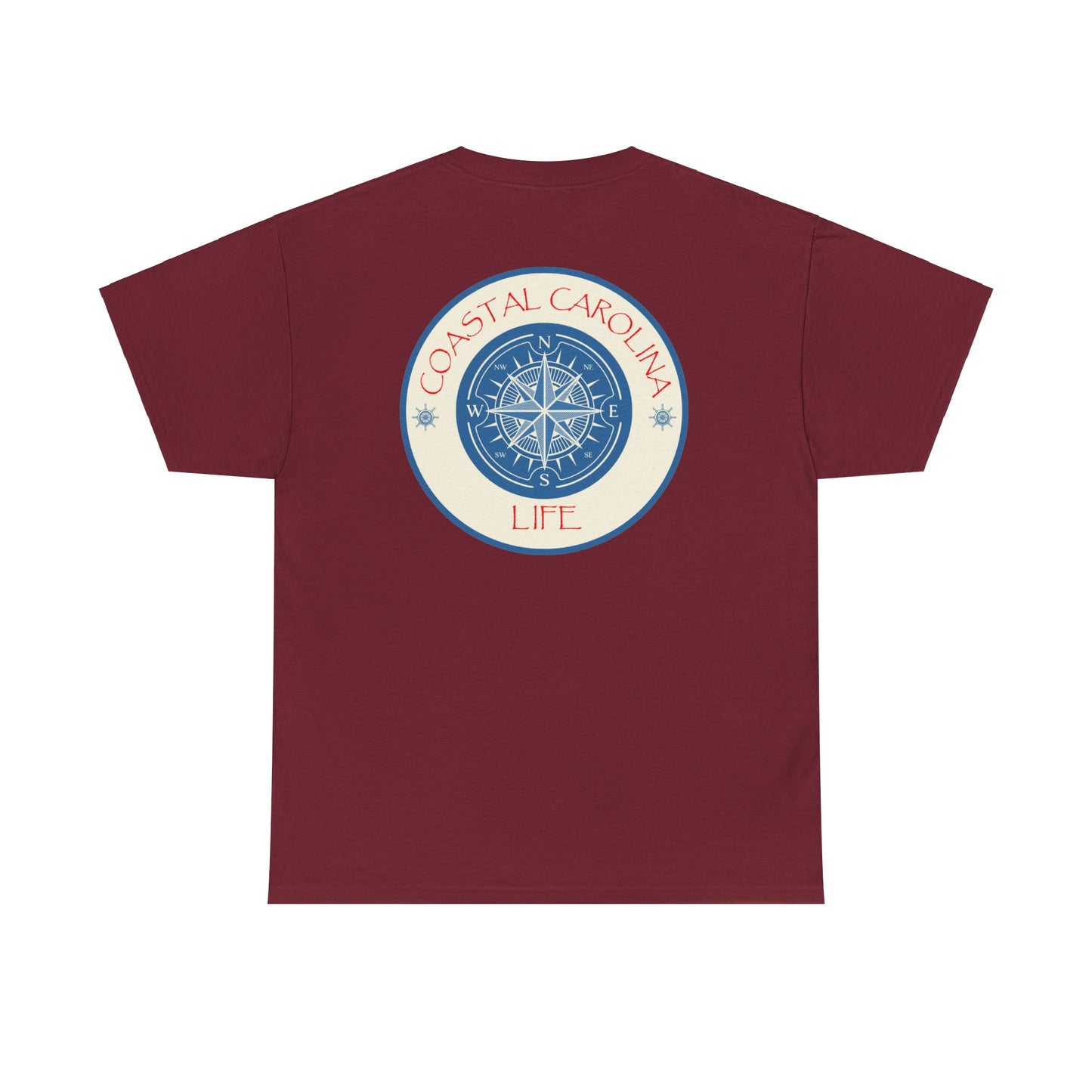 Men's Heavy Cotton T-Shirt - Compass
