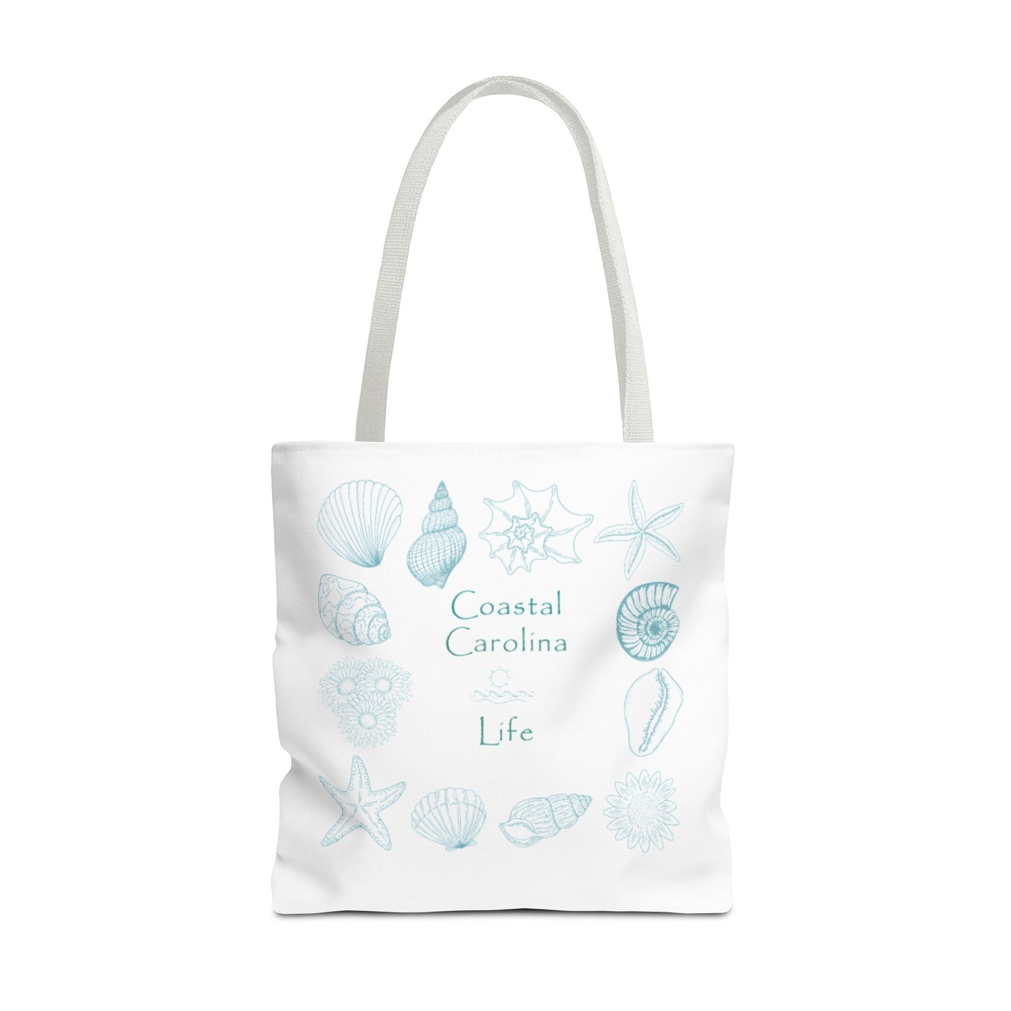 Seashells Coastal Tote Bag