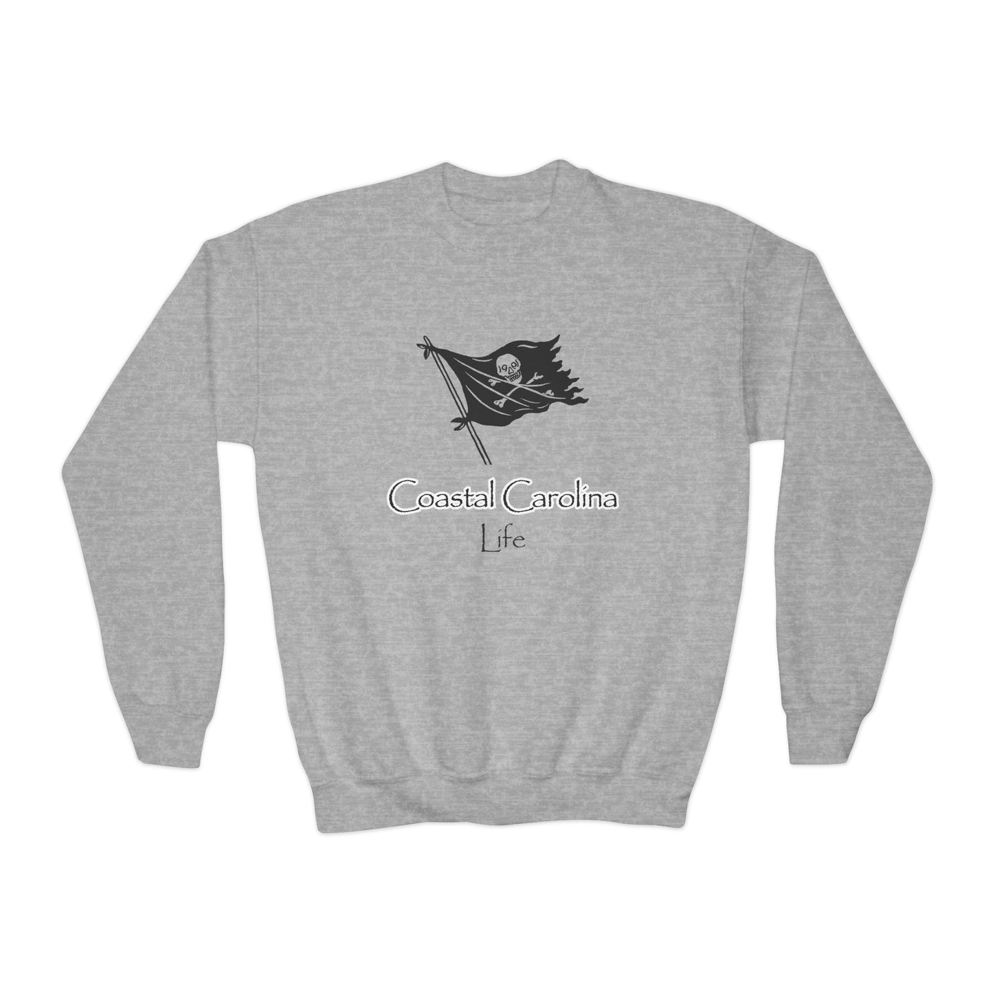 Coastal Youth Sweatshirt - Pirate Flag