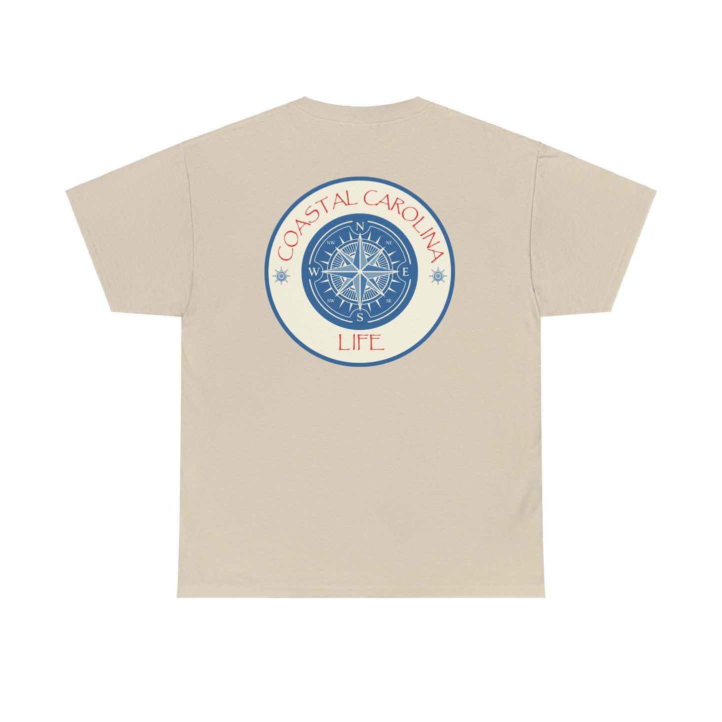 Men's Heavy Cotton T-Shirt - Compass