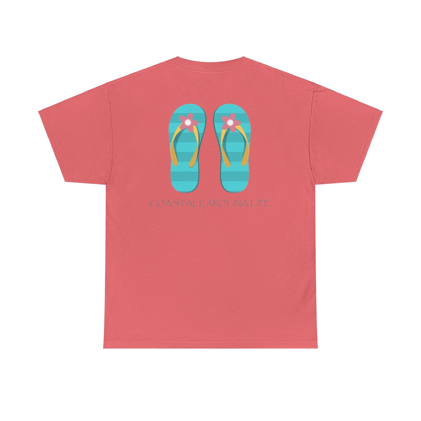 Women's Heavy Cotton T-Shirt - Flip Flops