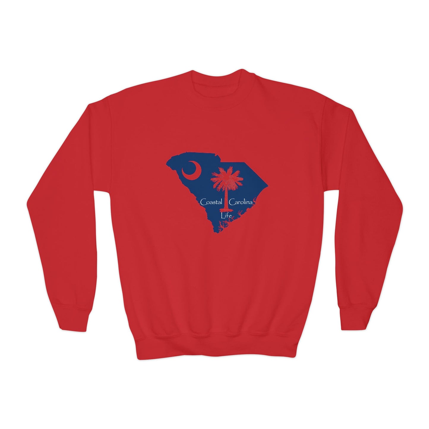 Coastal Youth Sweatshirt - South Carolina Emblem