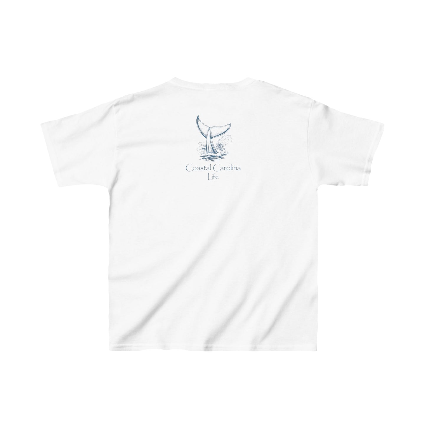Whale Tail Kids Beach T-Shirt
