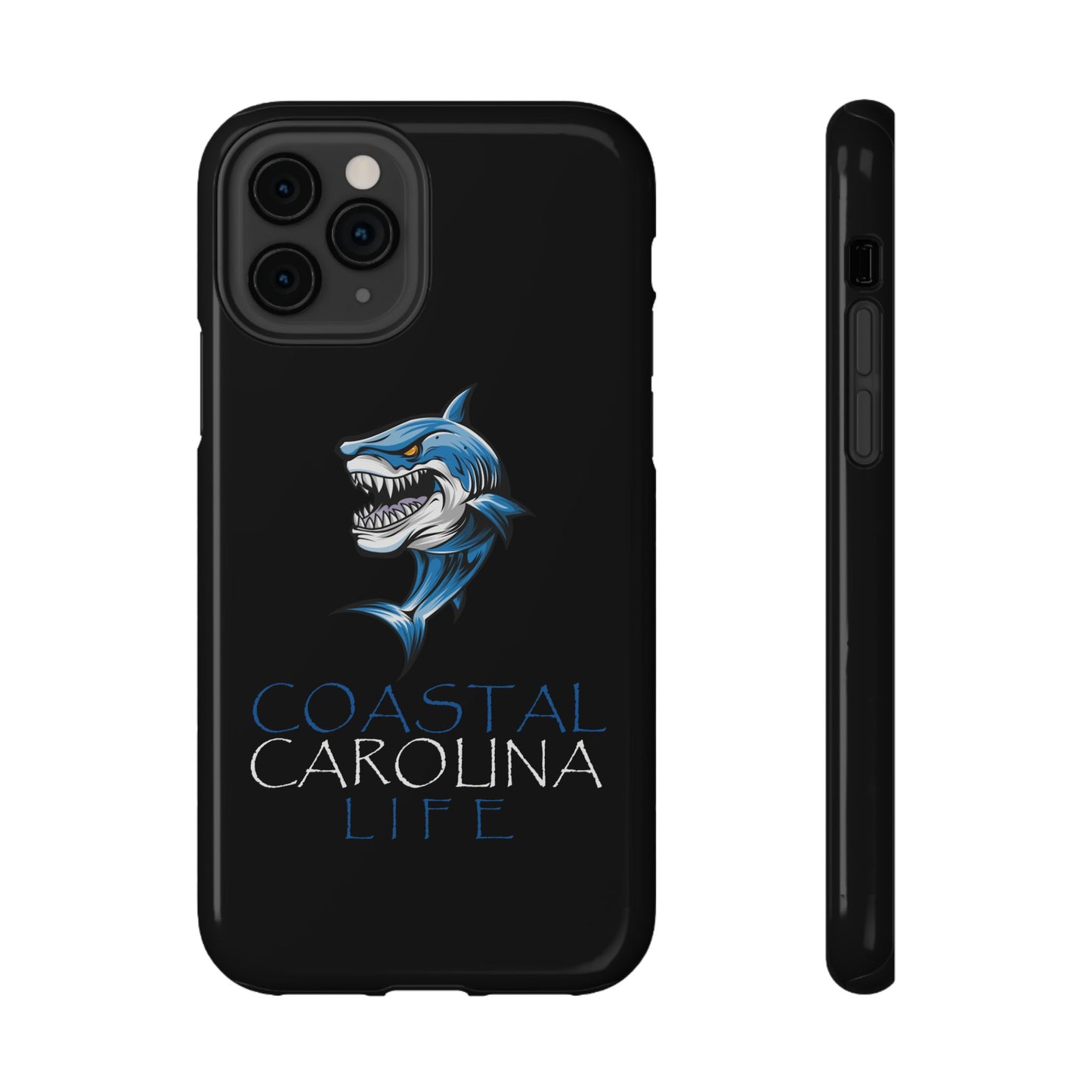 Impact-Resistant Phone Case - iPhone or Samsung - Shark