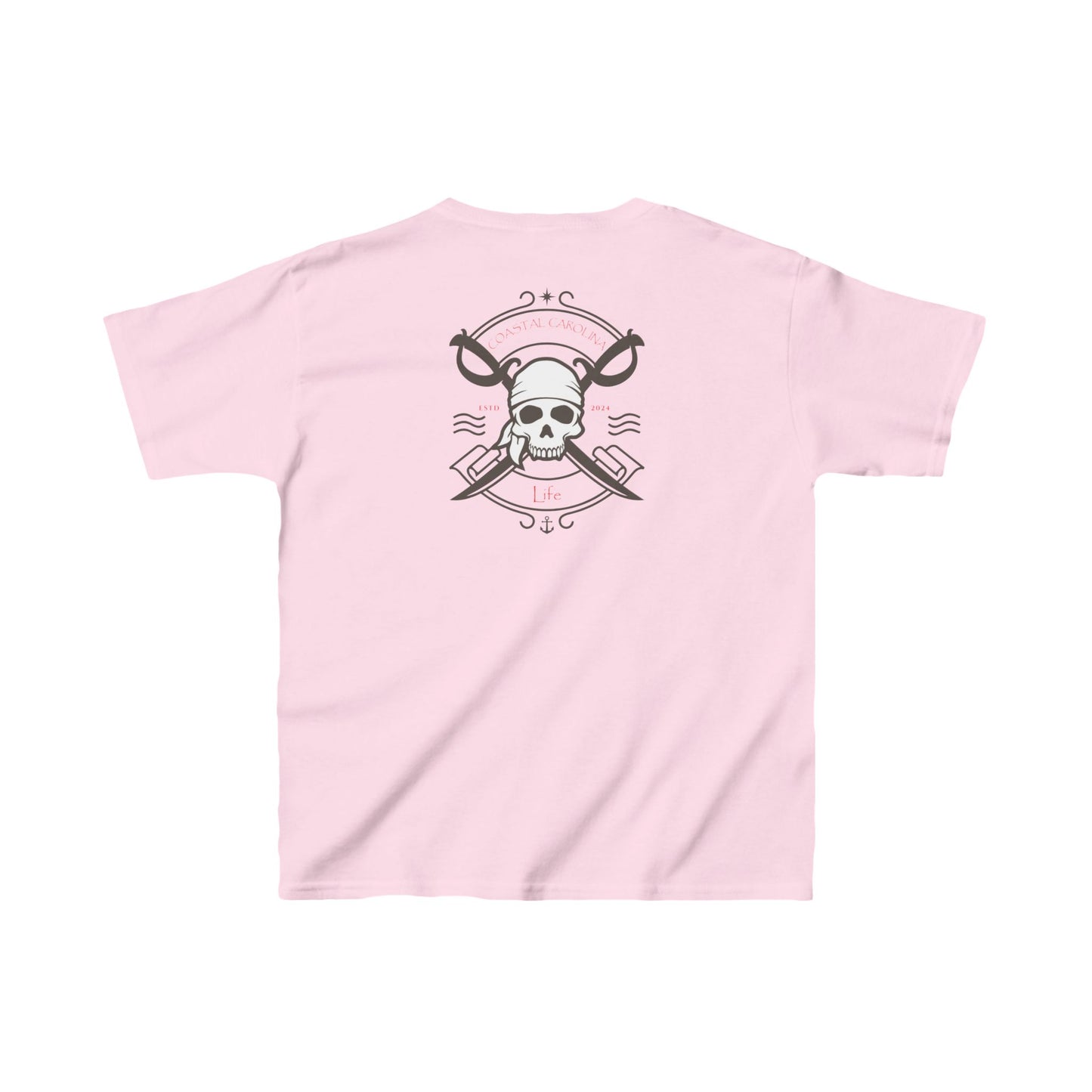 Pirate Skull Kids Beach T-Shirt
