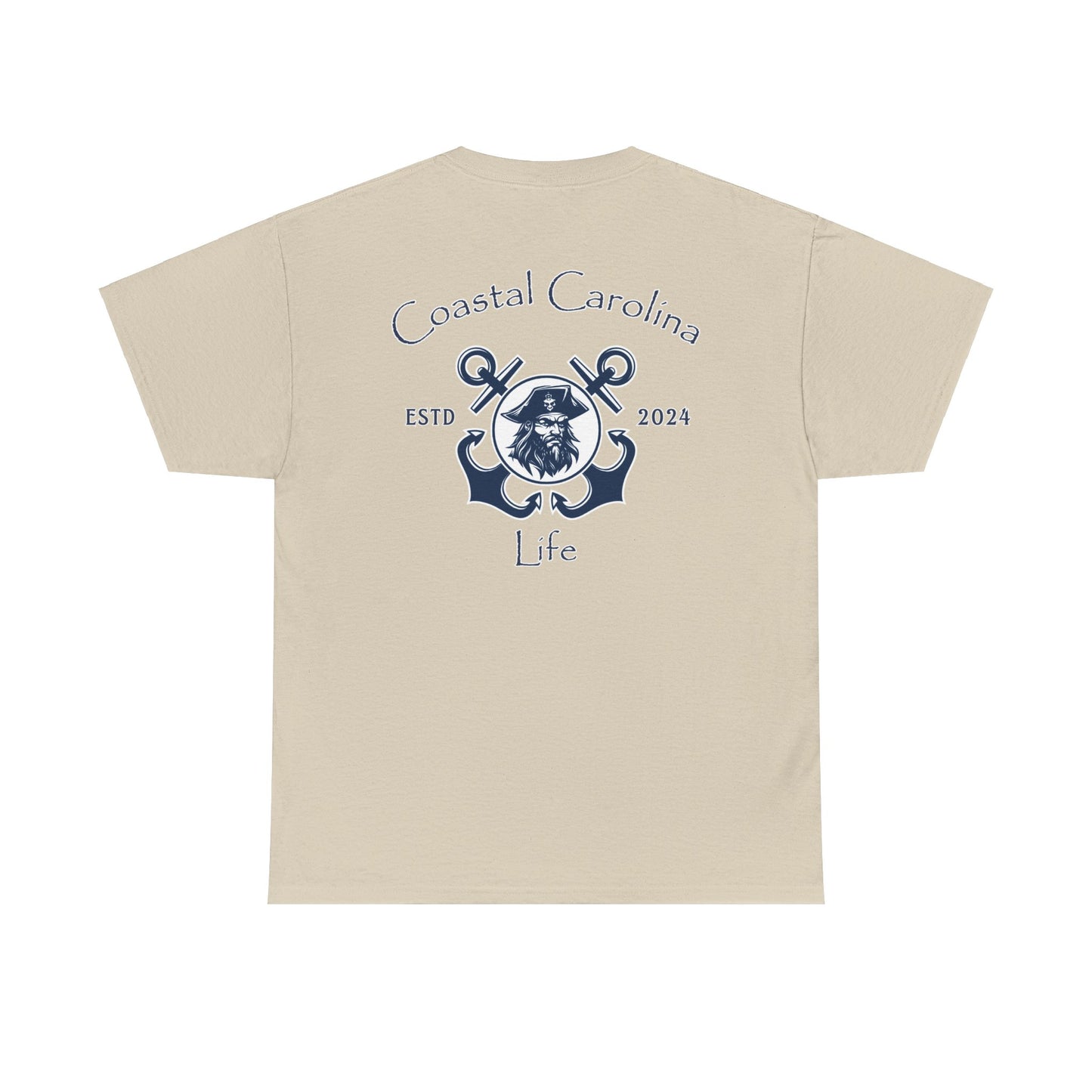 Men's Heavy Cotton T-Shirt - Blackbeard