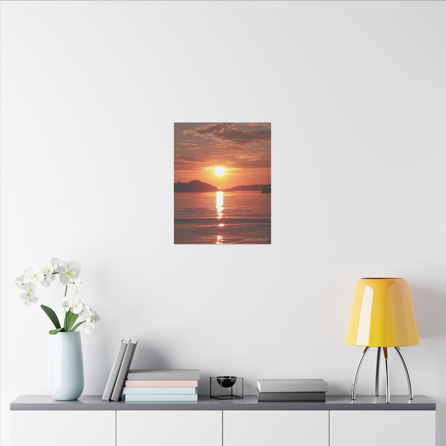 ICW Sunset Coastal Carolina Canvas