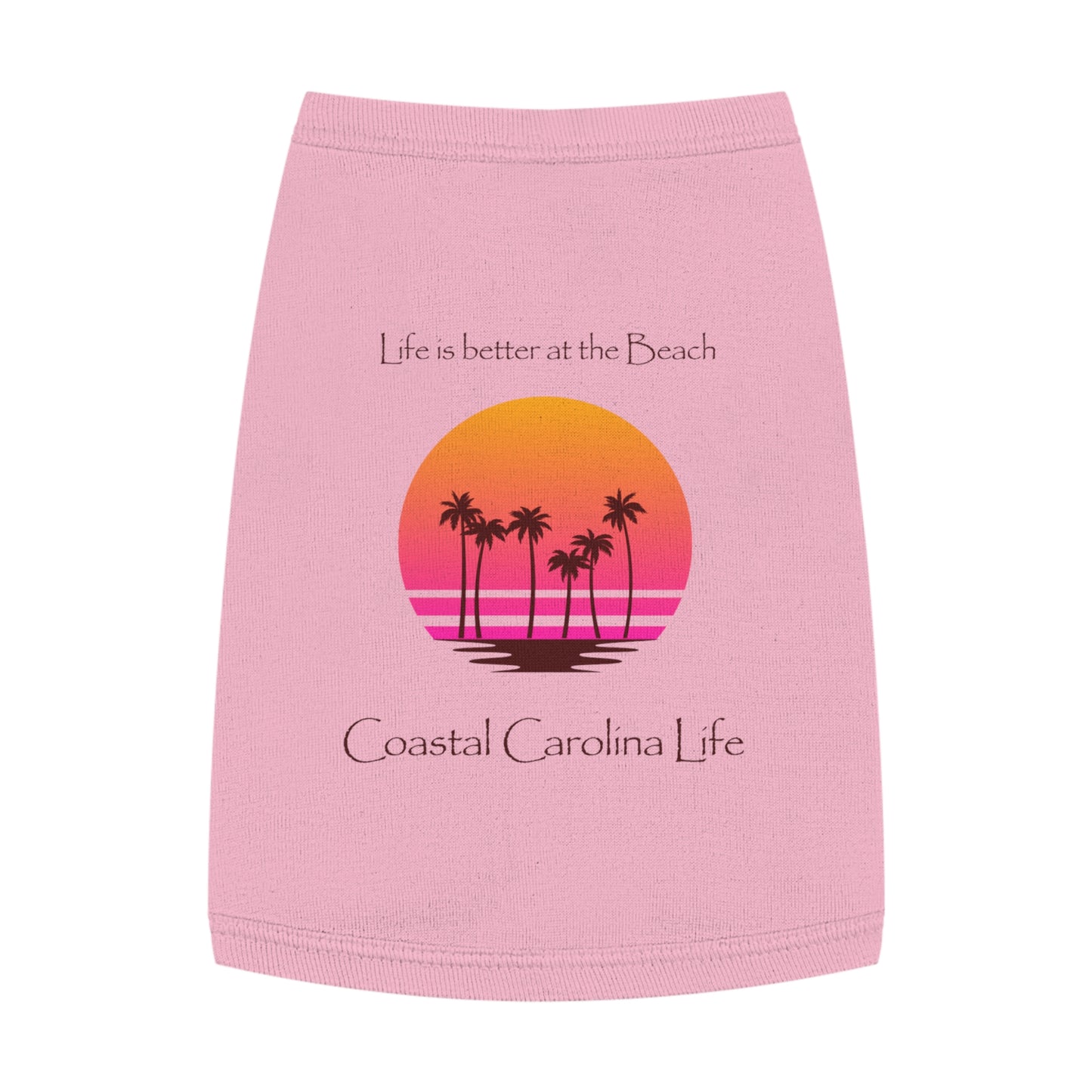Life is better at the Beach Coastal Pet Shirt