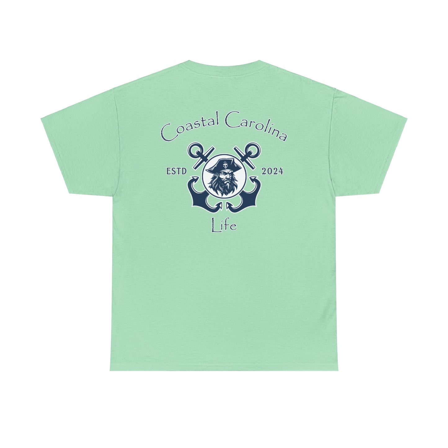 Men's Heavy Cotton T-Shirt - Blackbeard