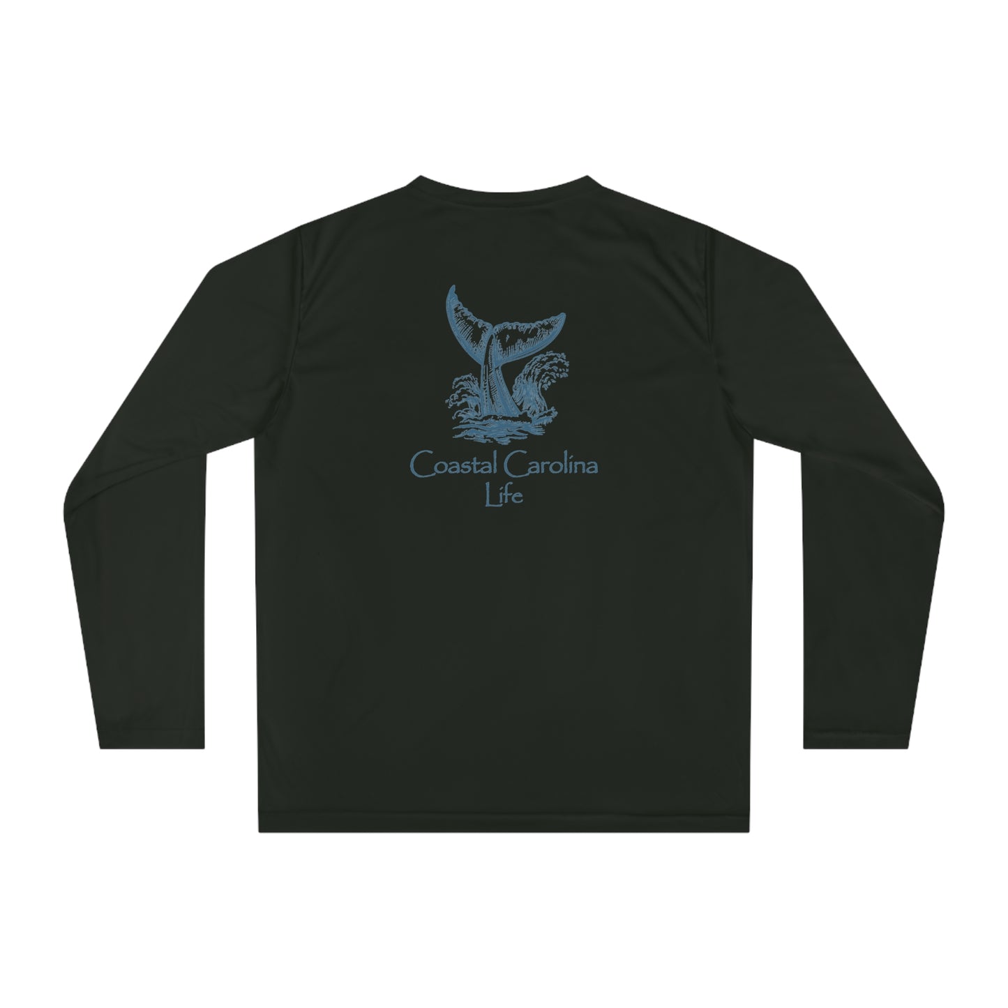 Women's Performance Long Sleeve Shirt - Whale Tail