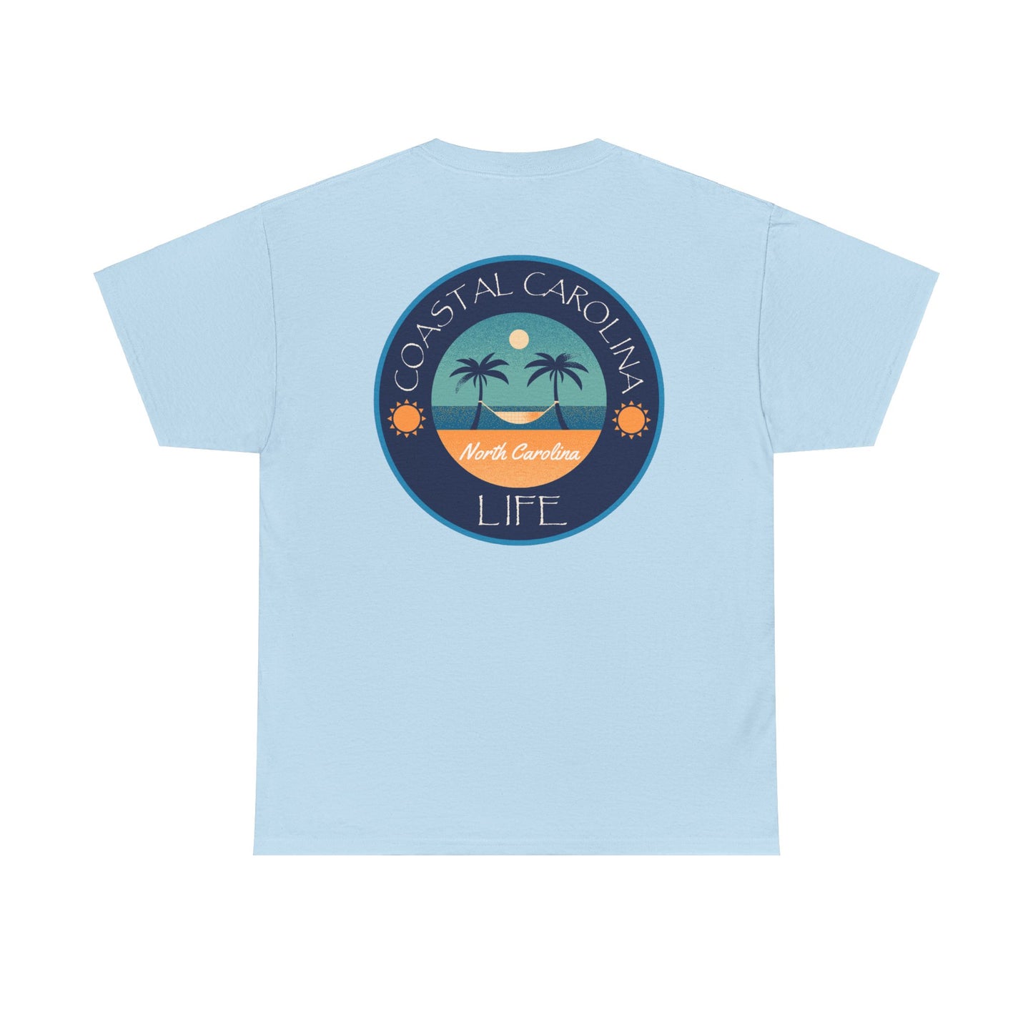 Men's Heavy Cotton T-Shirt - North Carolina