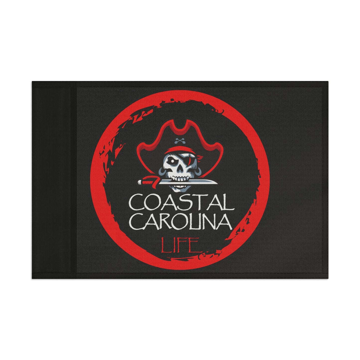 Pirate Coastal House Flag