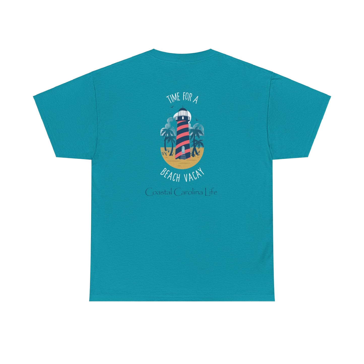 Women's Heavy Cotton T-Shirt - Time for a Beach Vacay