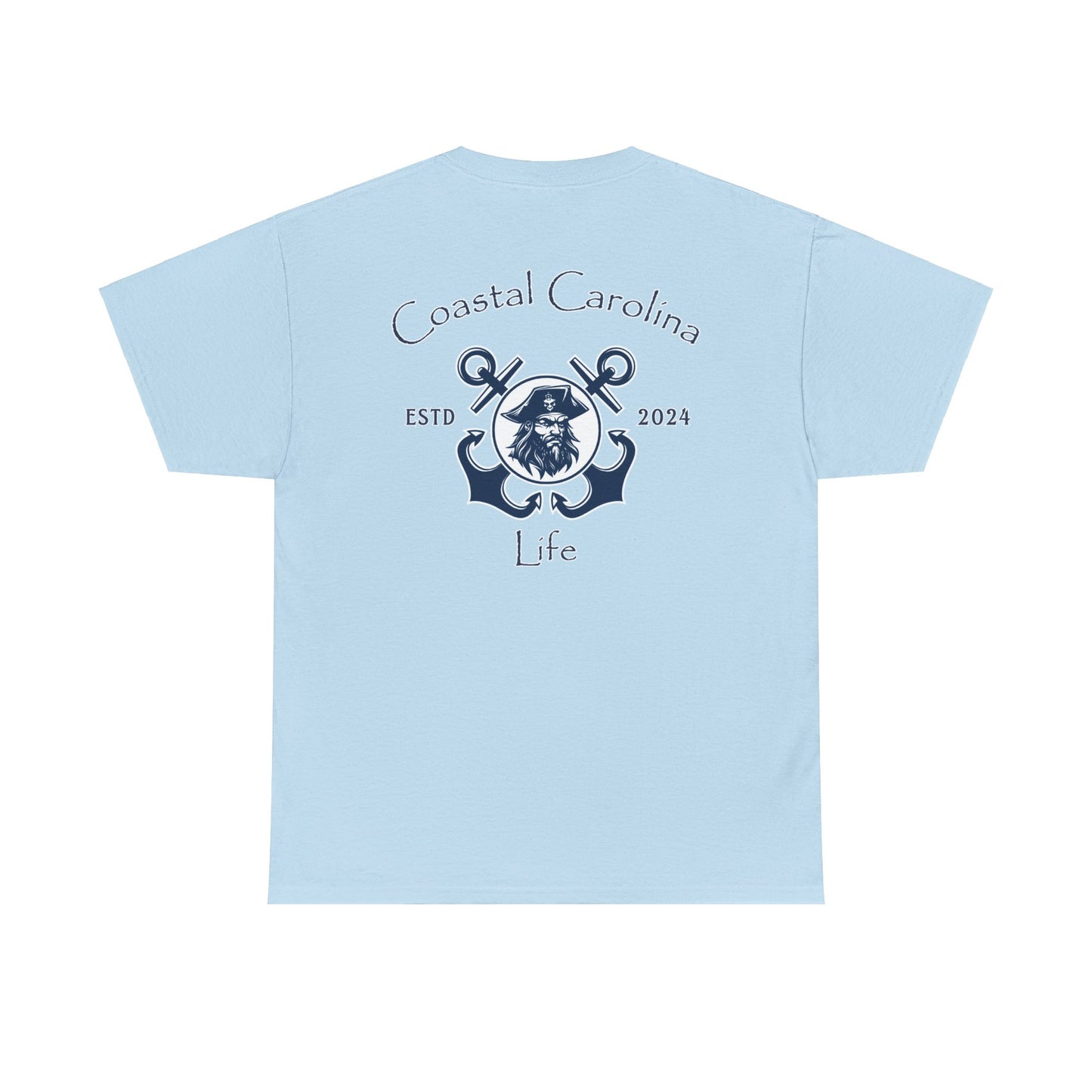 Men's Heavy Cotton T-Shirt - Blackbeard
