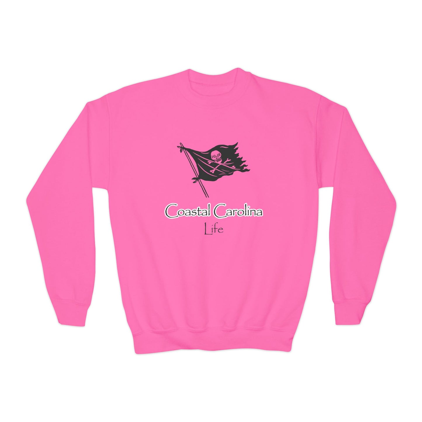Coastal Youth Sweatshirt - Pirate Flag