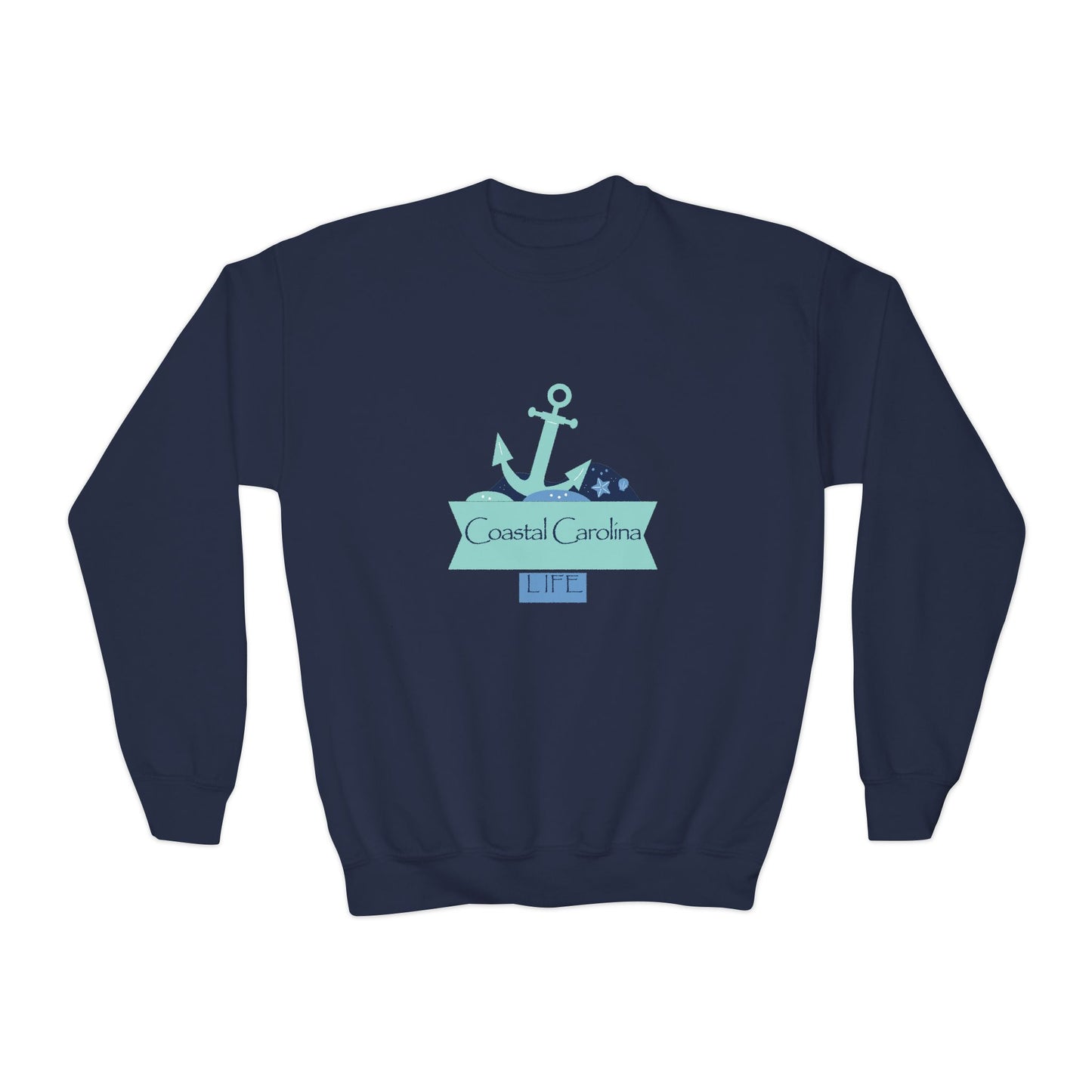 Coastal Youth Sweatshirt - Anchor